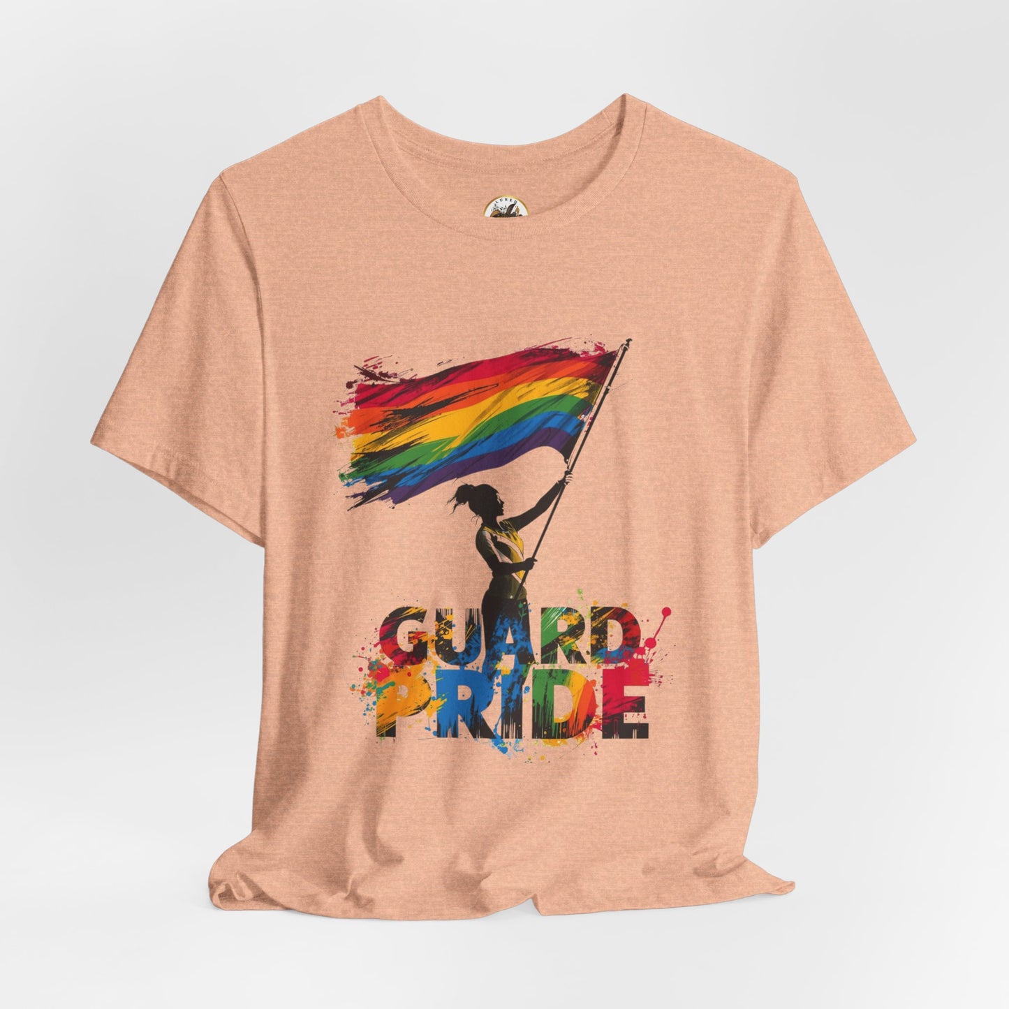 Guard Pride Tee - Color Guard Rainbow Flag Shirt
