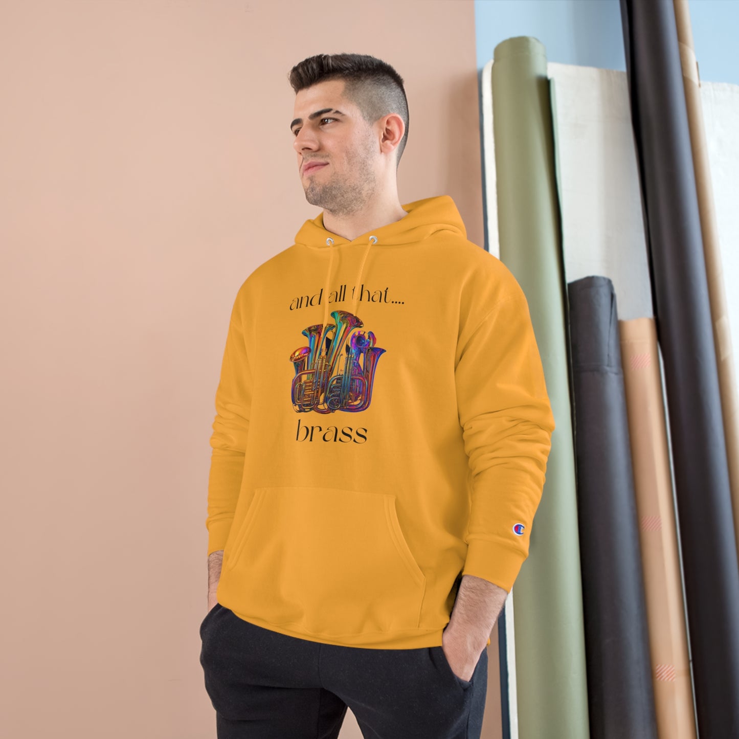 "All That Brass" Champion Hoodie