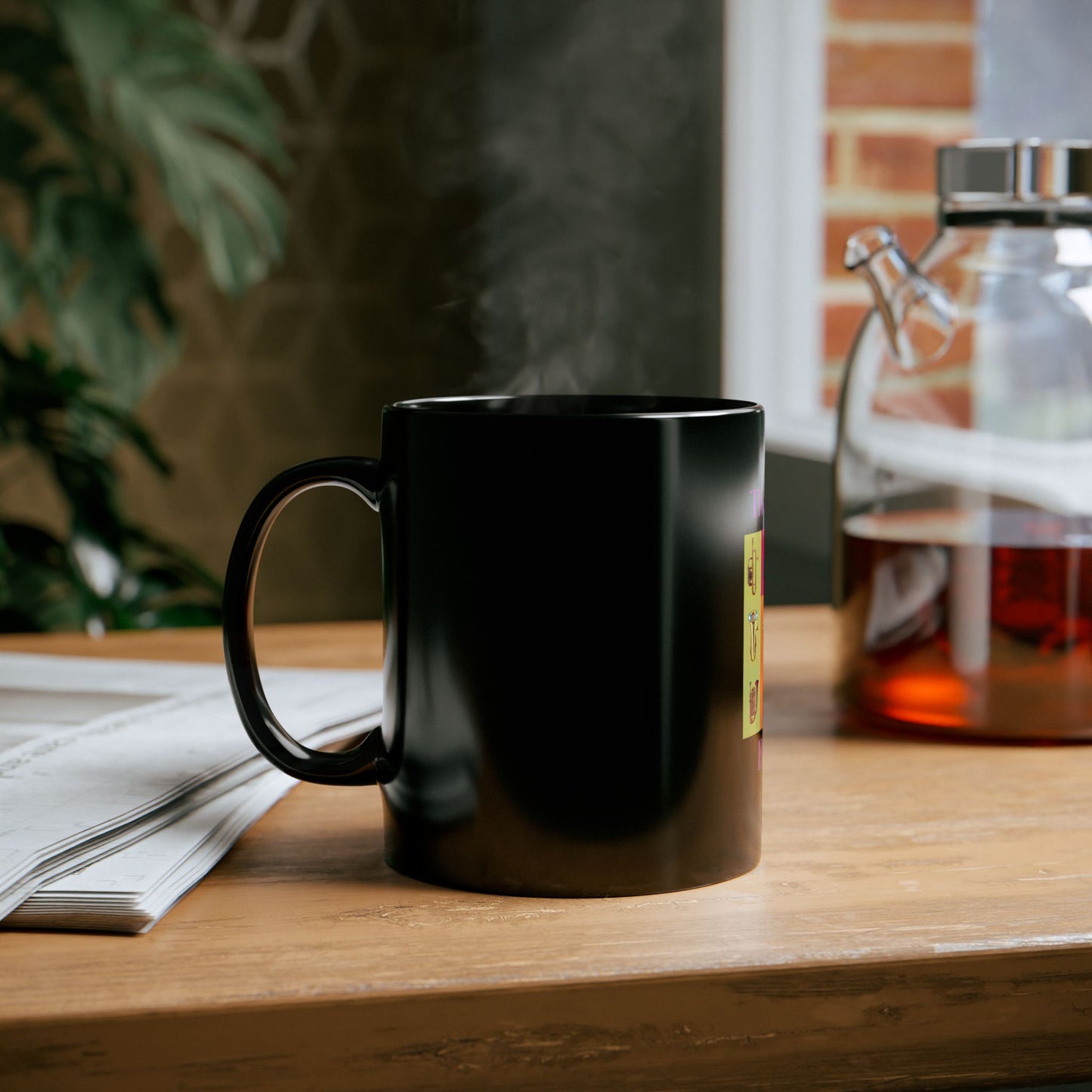 "Brassy Bunch" Black Mug (11oz, 15oz)