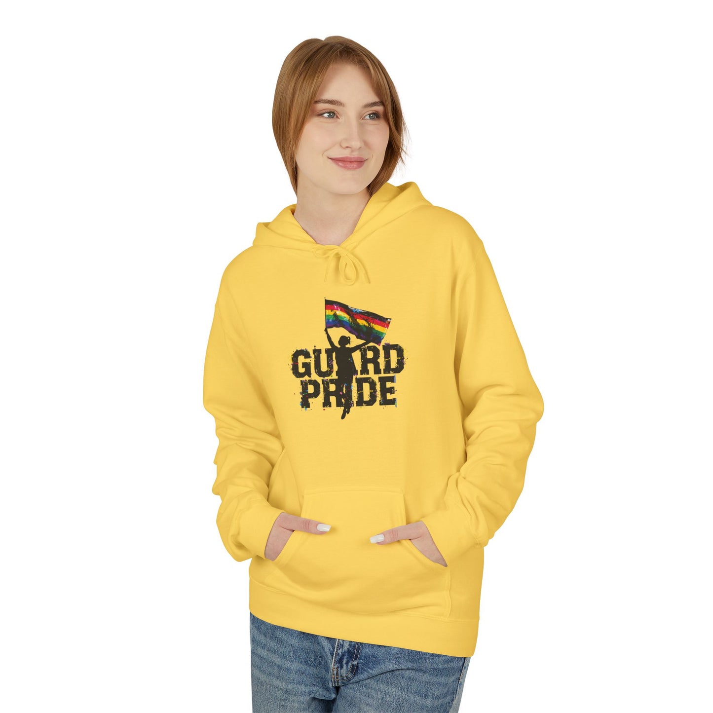 "Guard Pride" Hoodie — Marching Band Flag Graphic