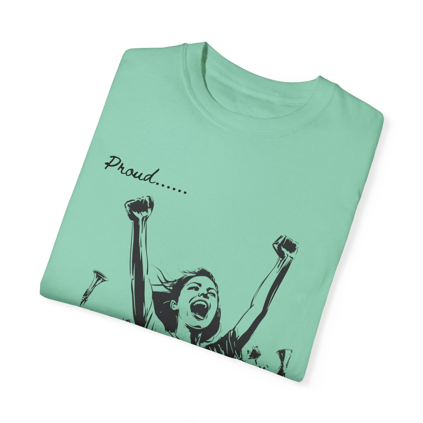 " Band Parent" Unisex Garment-Dyed T-shirt