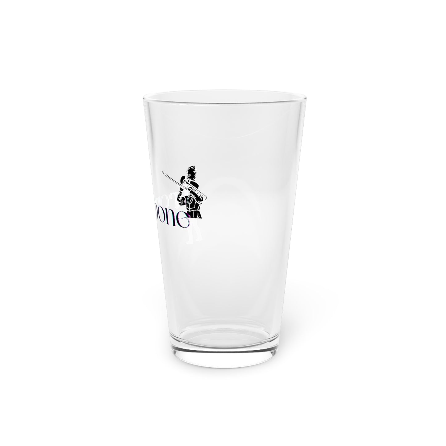 "Trombone" Pint Glass, 16oz