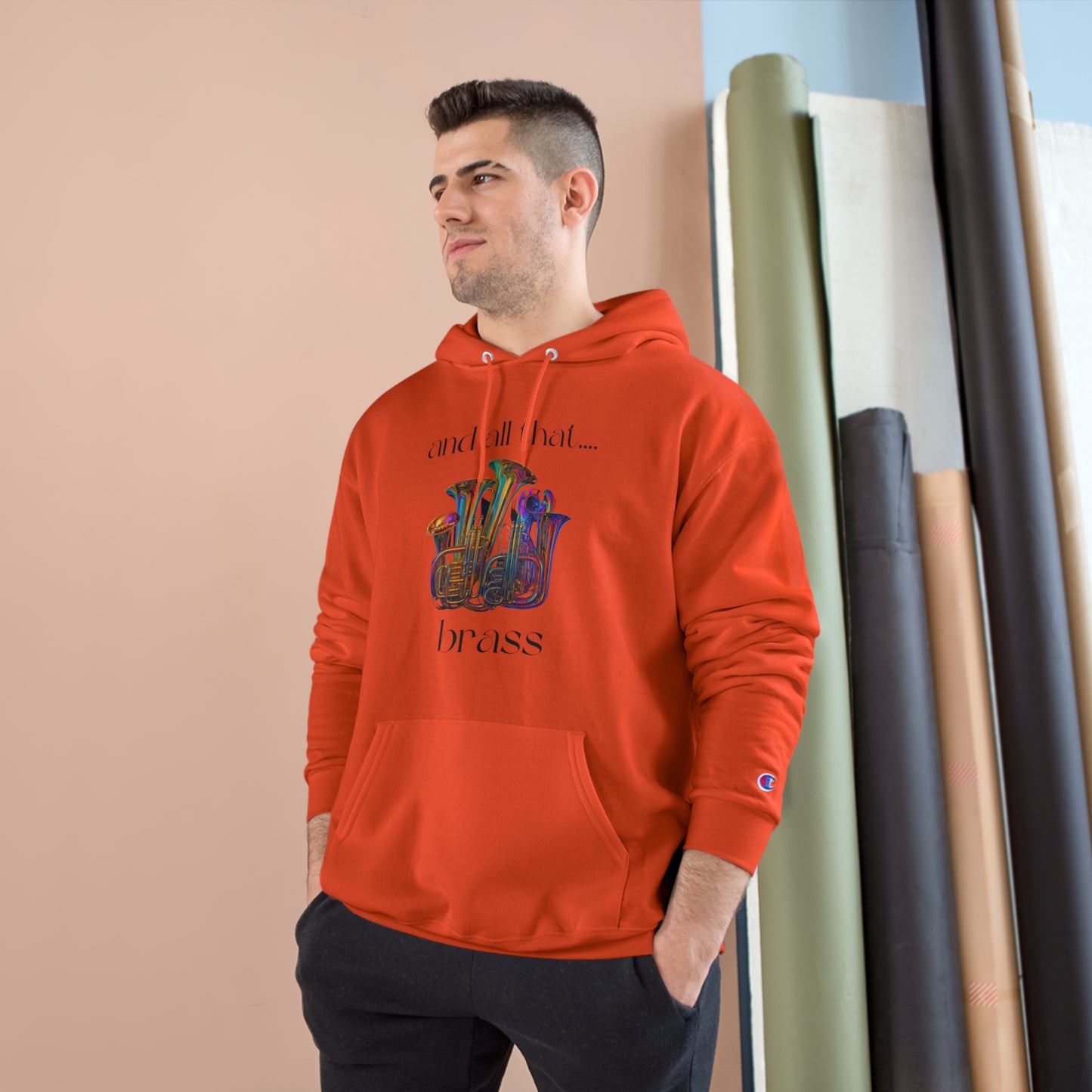 "All That Brass" Champion Hoodie