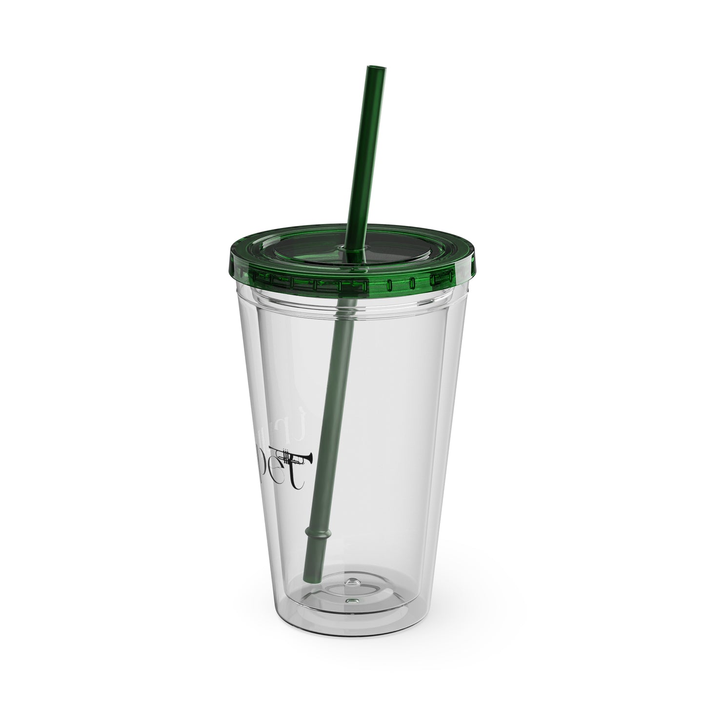 Sun-splash Tumbler with Straw, 16 oz.