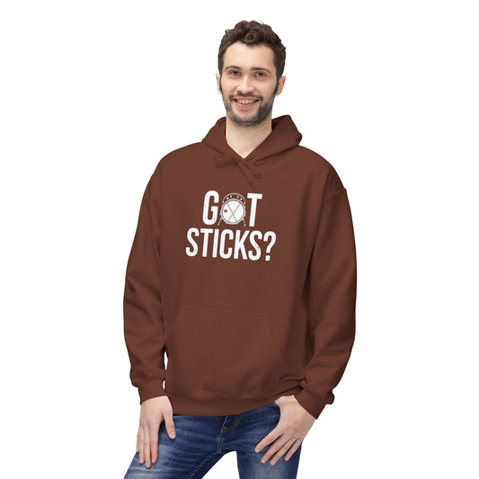 "Got Sticks?" Unisex Fleece Hoodie