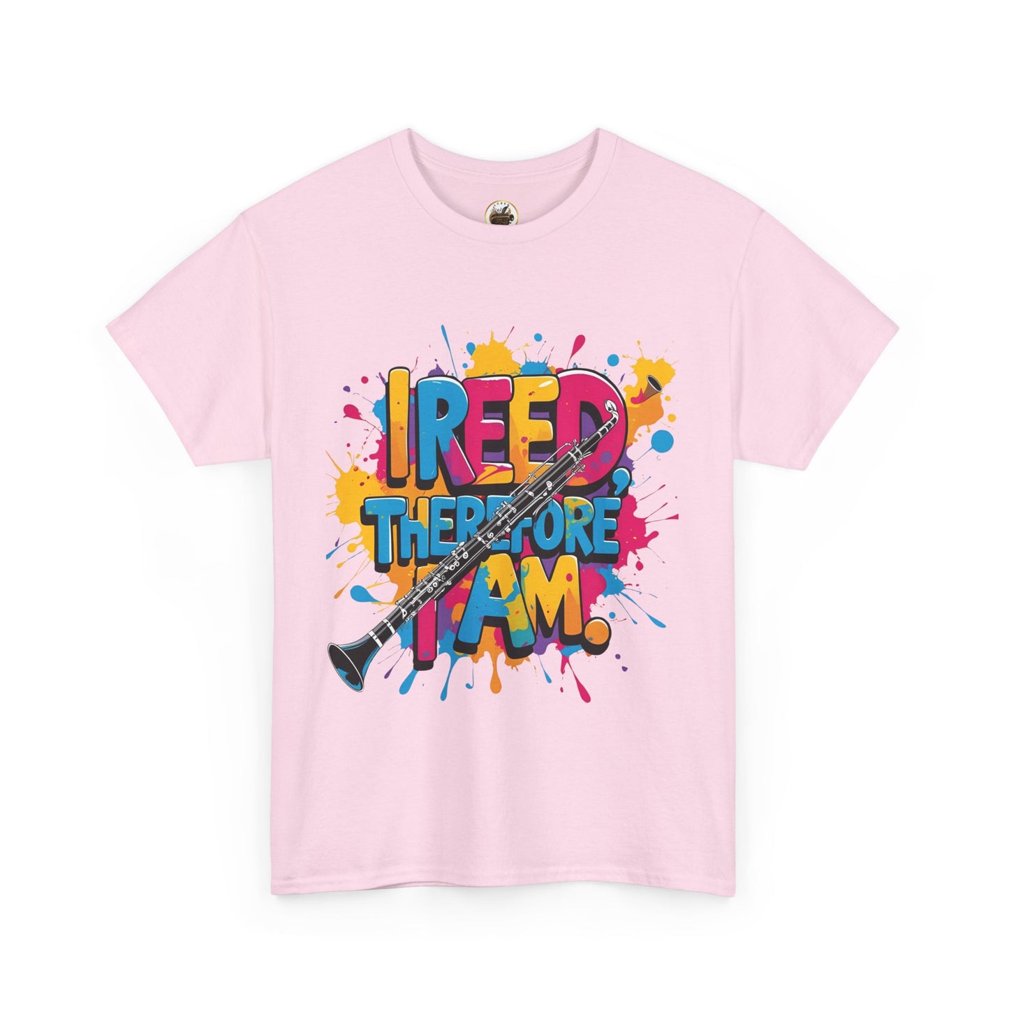 " Reed Therefore I Am" Colorful Unisex Cotton Tee