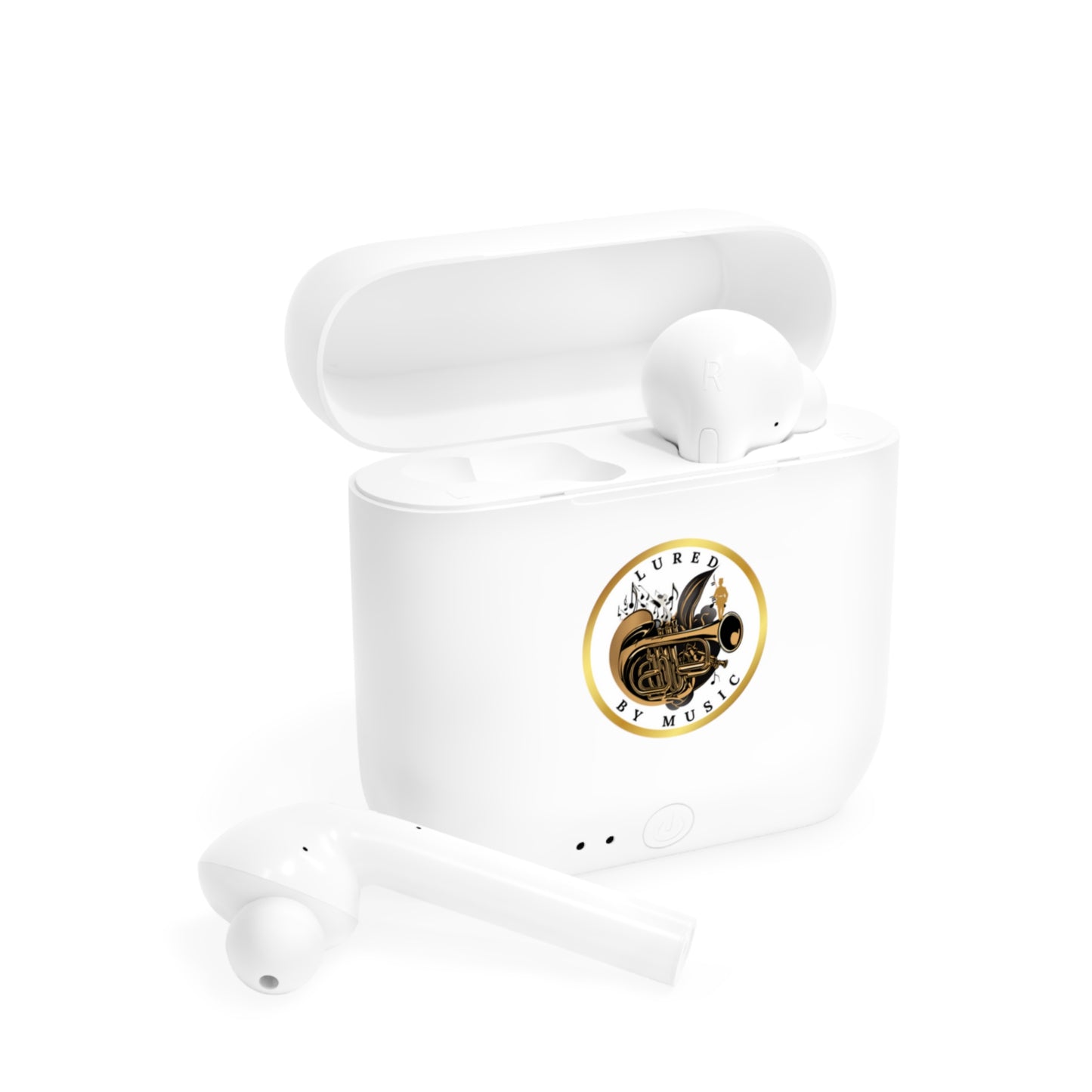 "Lured By Music"  Wireless Earbuds