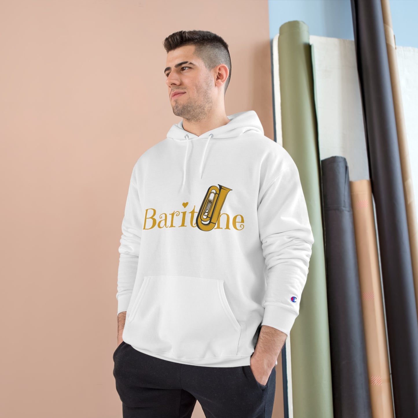 "Baritone" Champion Hoodie