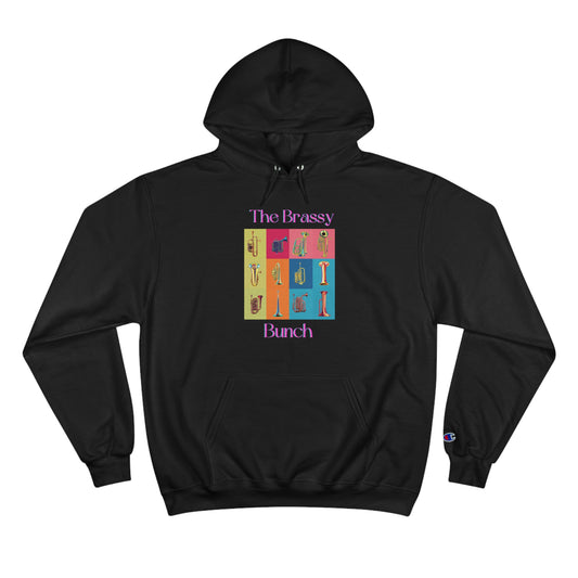 Black "Brassy Bunch" Champion Hoodie