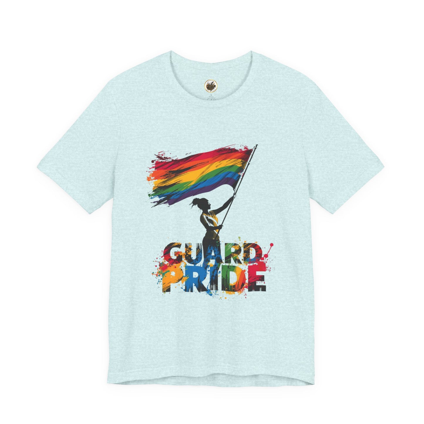 Guard Pride Tee - Color Guard Rainbow Flag Shirt