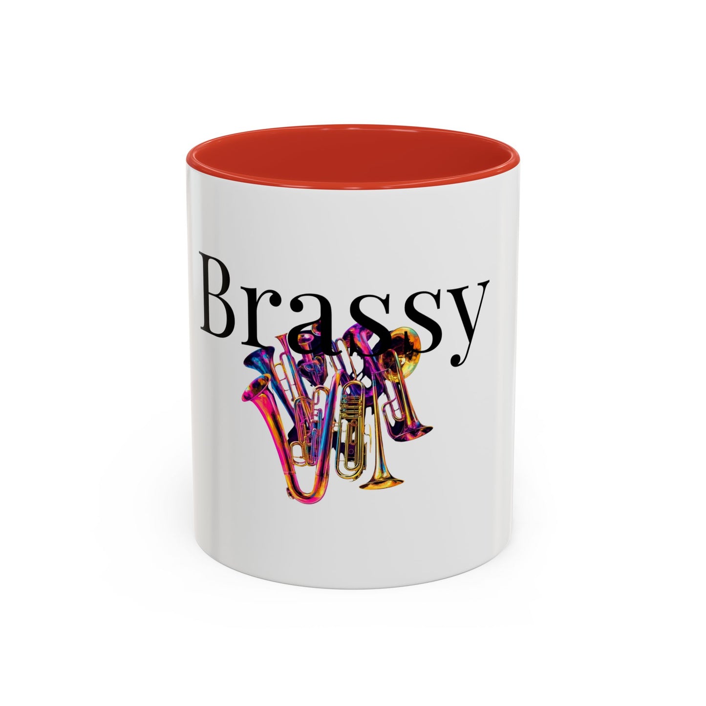 Brassy Accent Coffee Mug (11, 15oz)