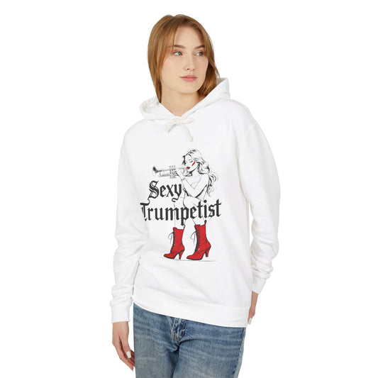 "Sexy Trumpetist" Hooded Sweatshirt