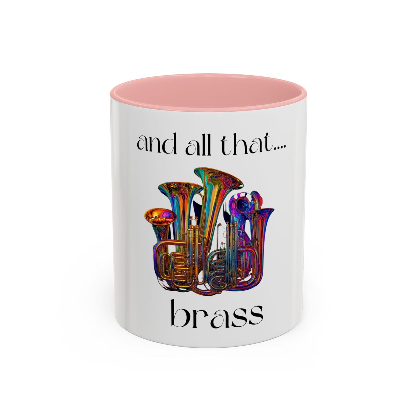 "All That Brass" Accent Coffee Mug (11, 15oz)