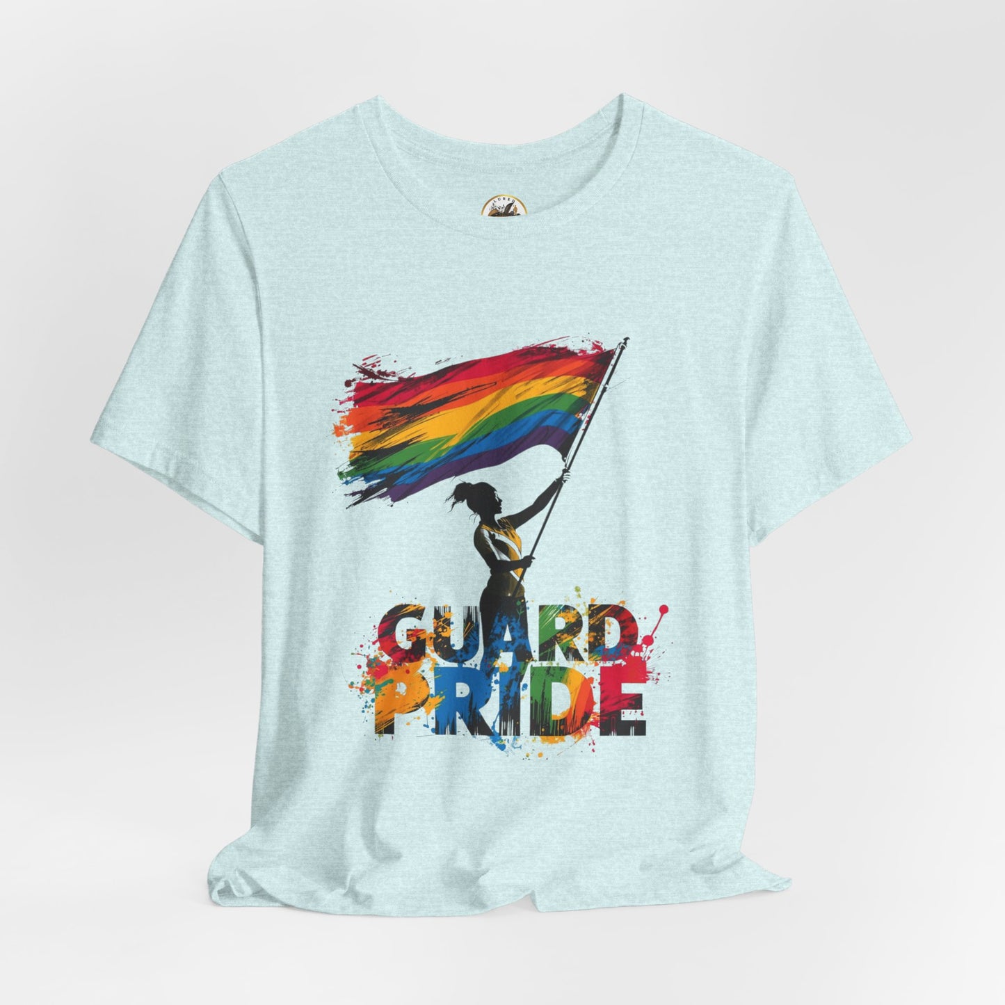 Guard Pride Tee - Color Guard Rainbow Flag Shirt