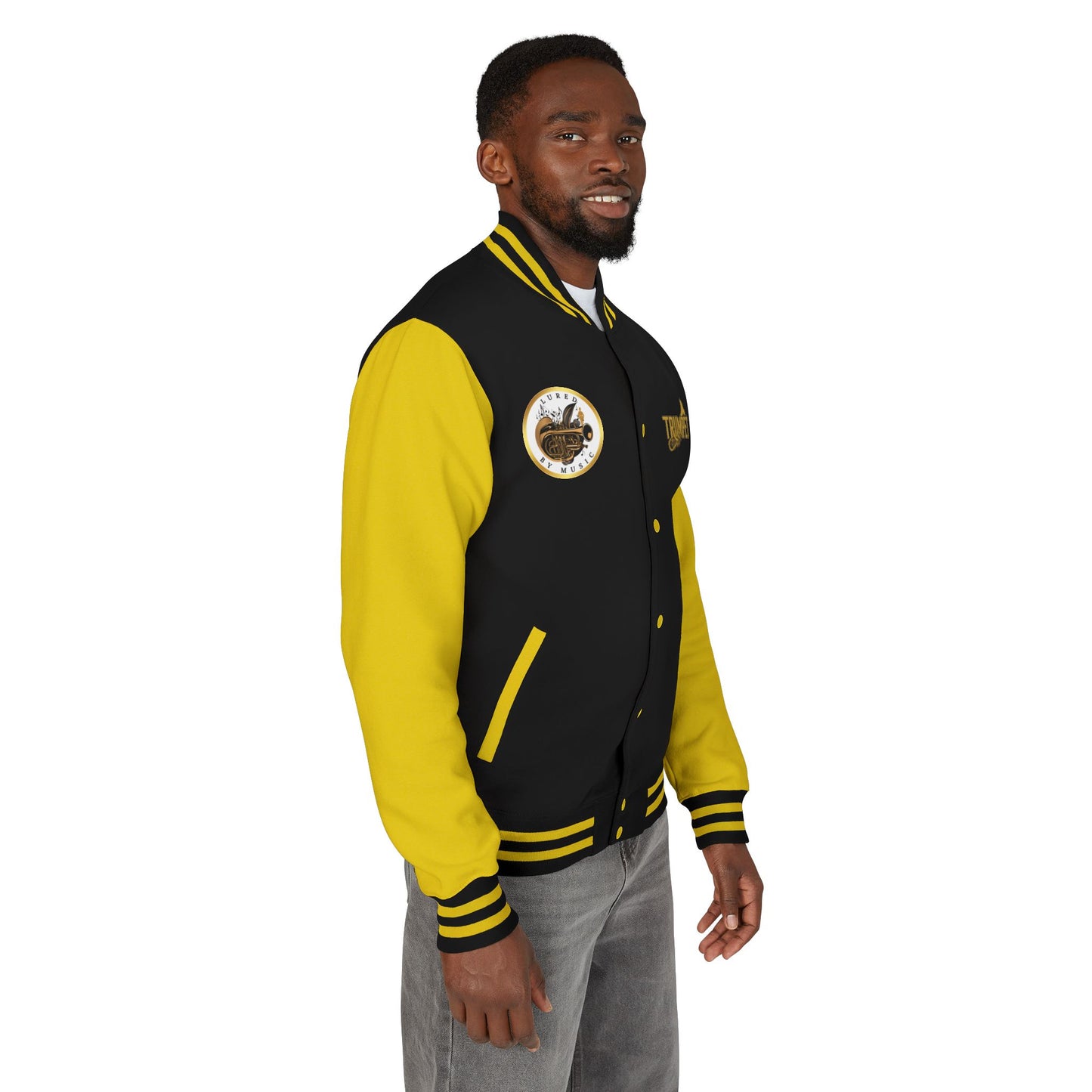 "Trumpet" Unisex Brass Band Letterman Jacket