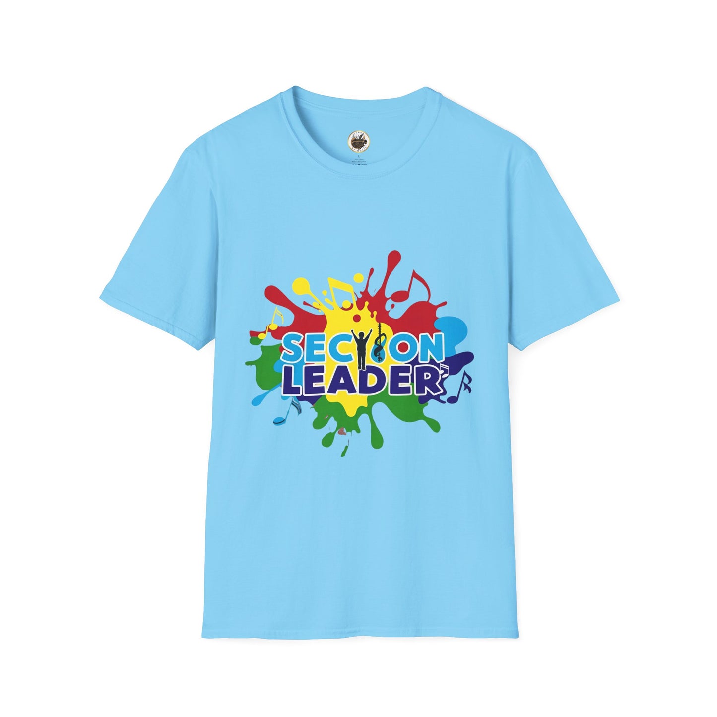 Splash Paint "Section Leader" Unisex Soft-style T-Shirt
