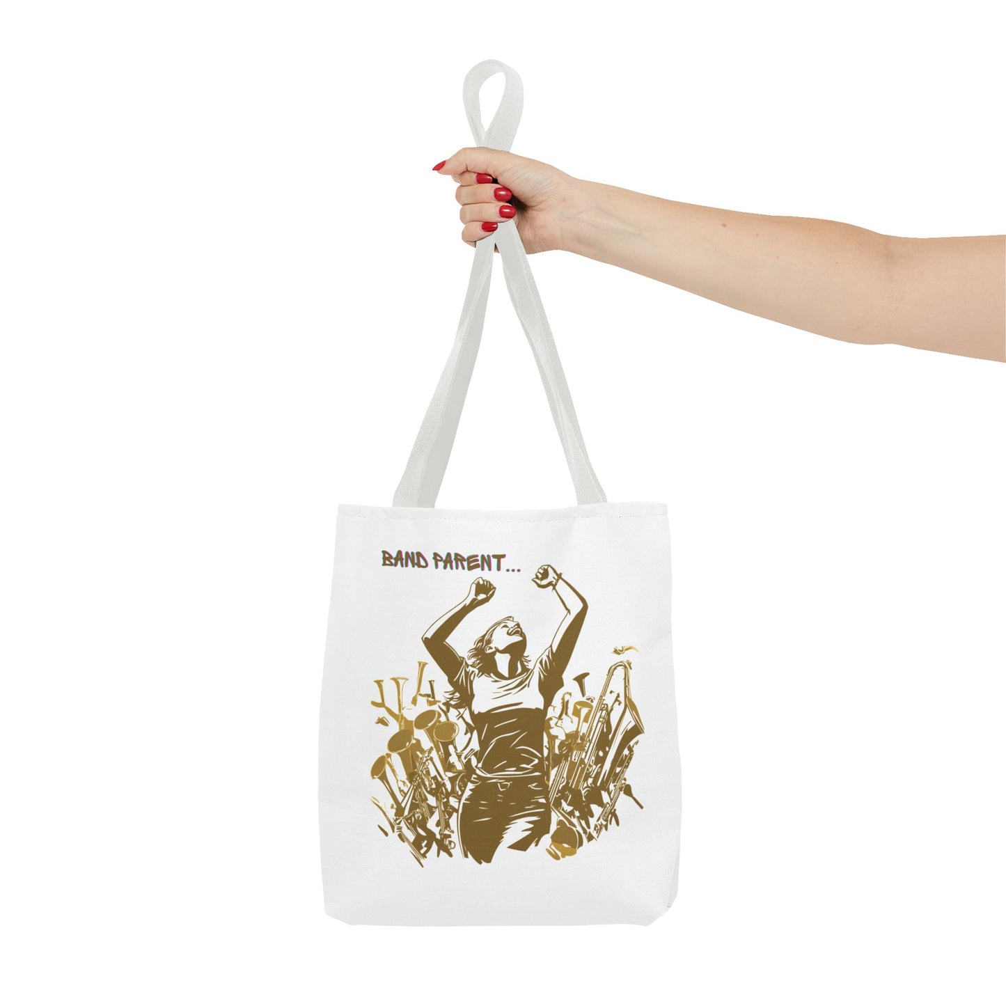 "Band Parent" Tote Bag (AOP)