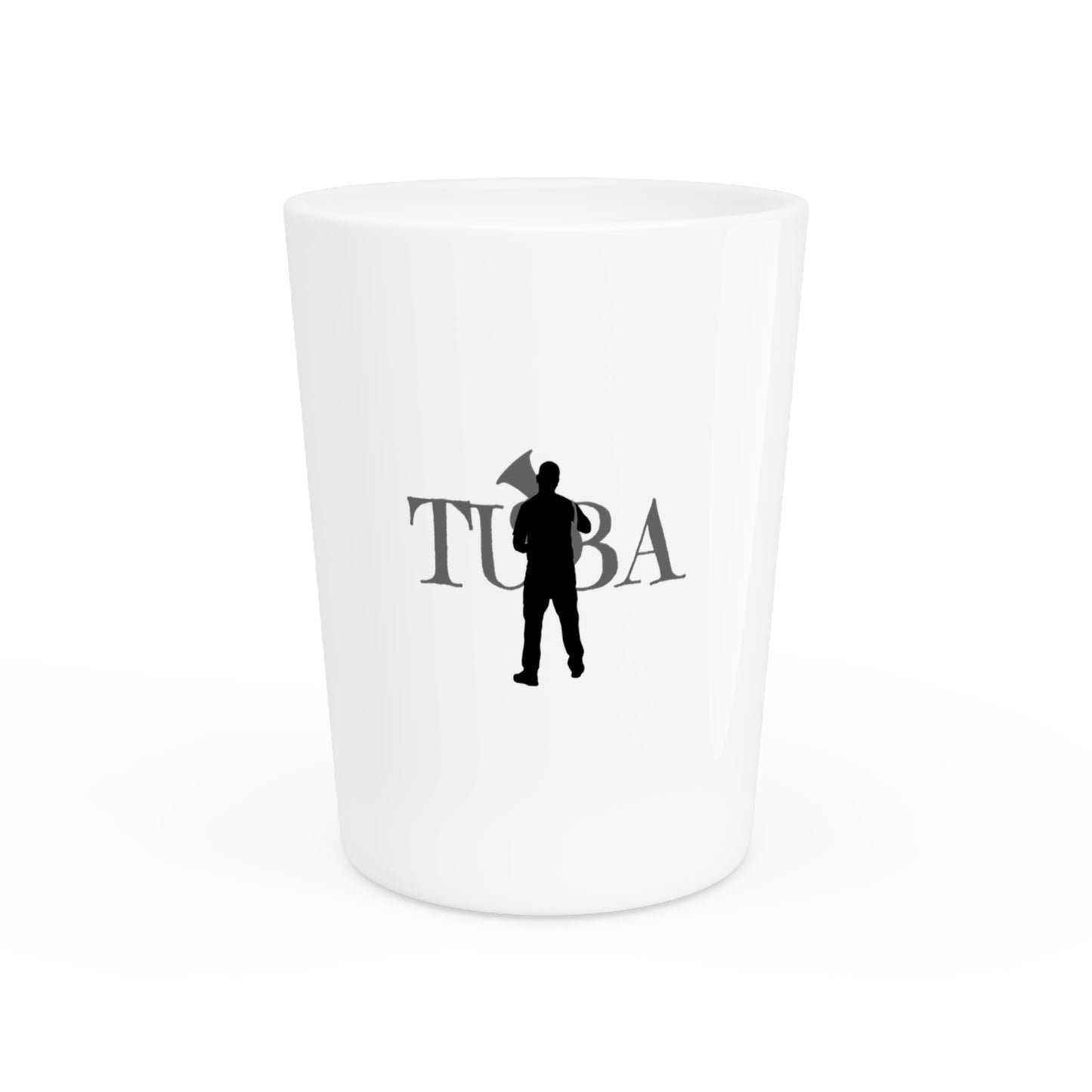 "Tuba" Shot Glass