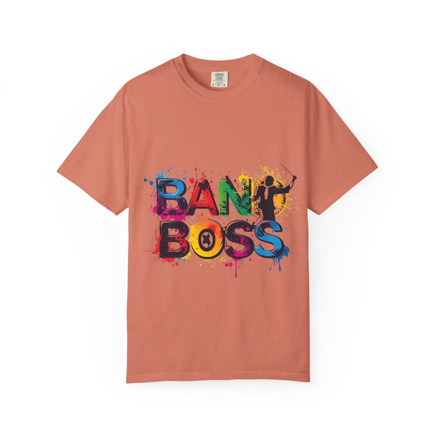 "Band Boss" Unisex  Garment Dyed T-Shirt