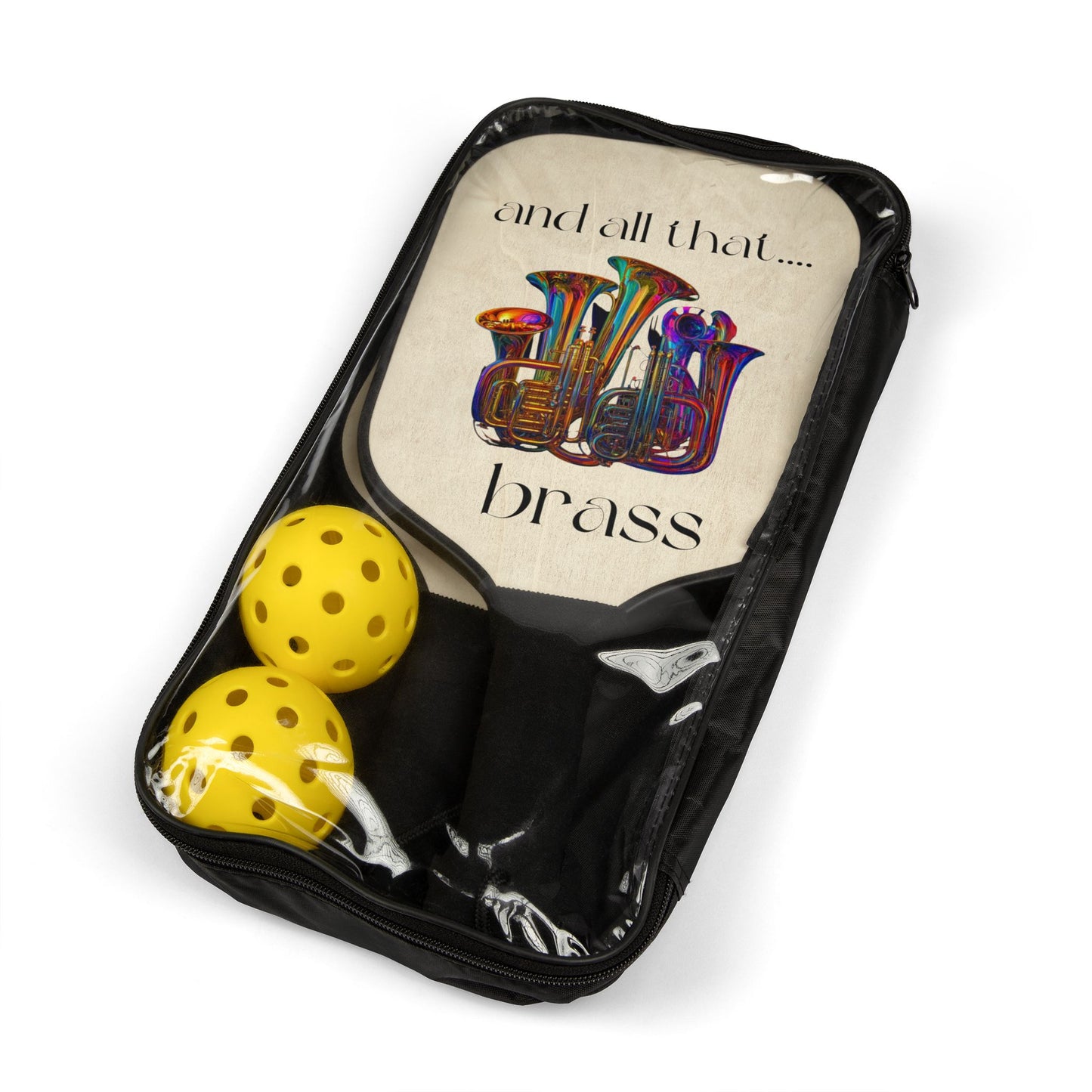 "All That Brass" Pickleball Kit