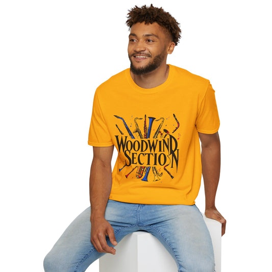 "Woodwind Section" Unisex Basic T-Shirt