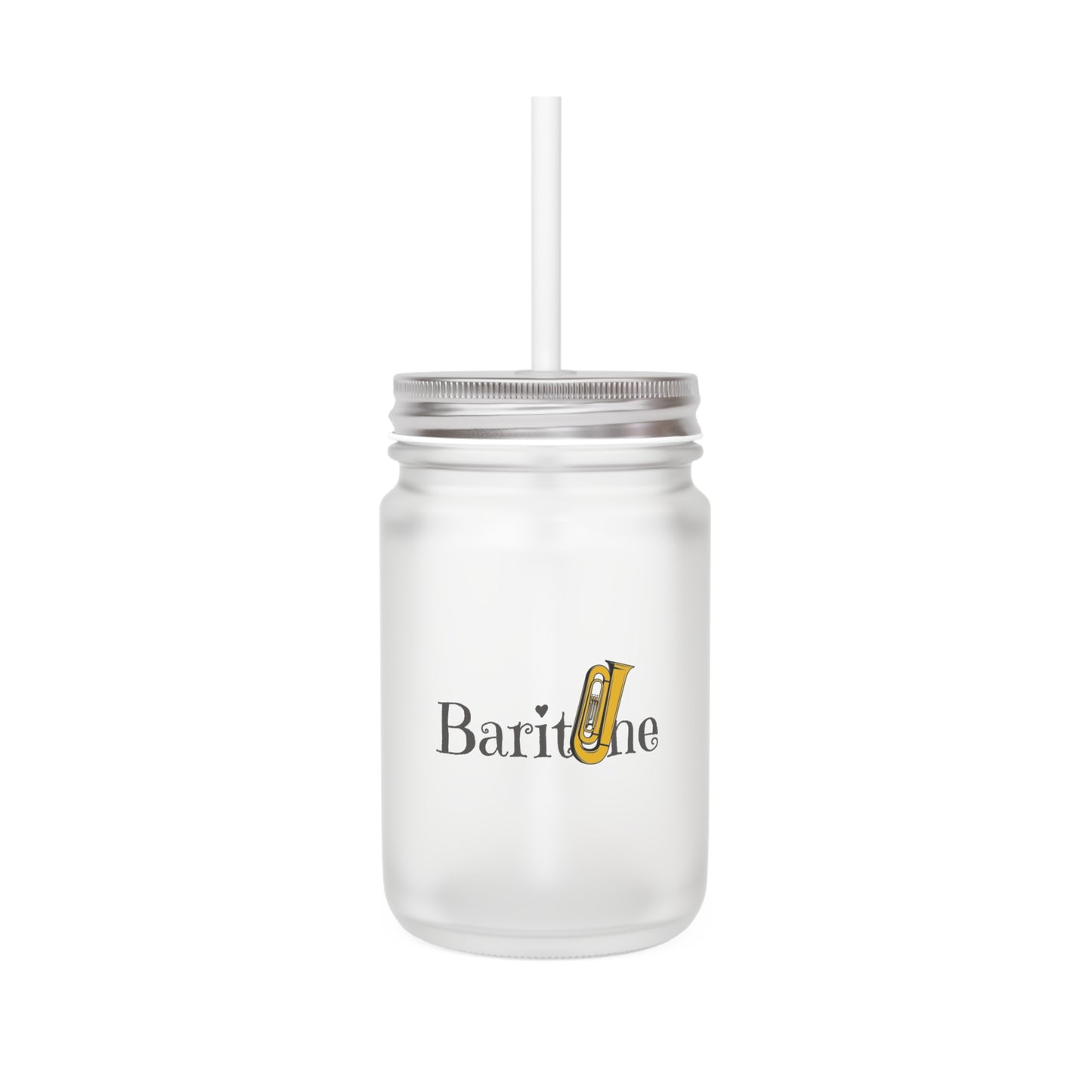 "Baritone" Mason Jar