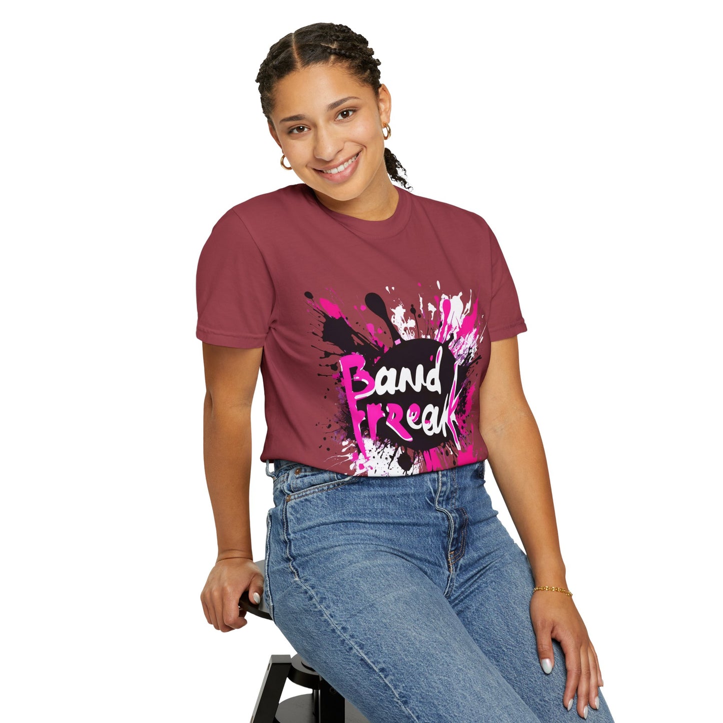 "Band Freak" Unisex Garment-Dyed T-shirt
