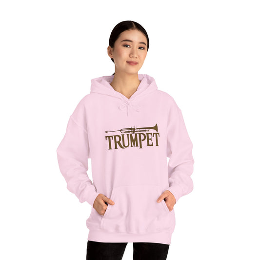 Vintage Design "Trumpet" Unisex Heavy Blend™ Hooded Sweatshirt