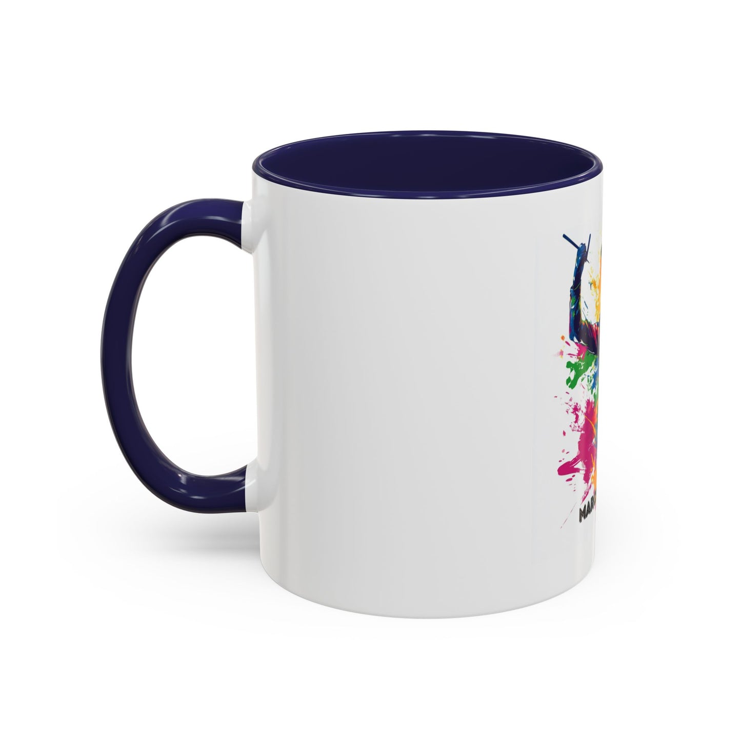 "Marching Machine" Accent Coffee Mug (11, 15oz)