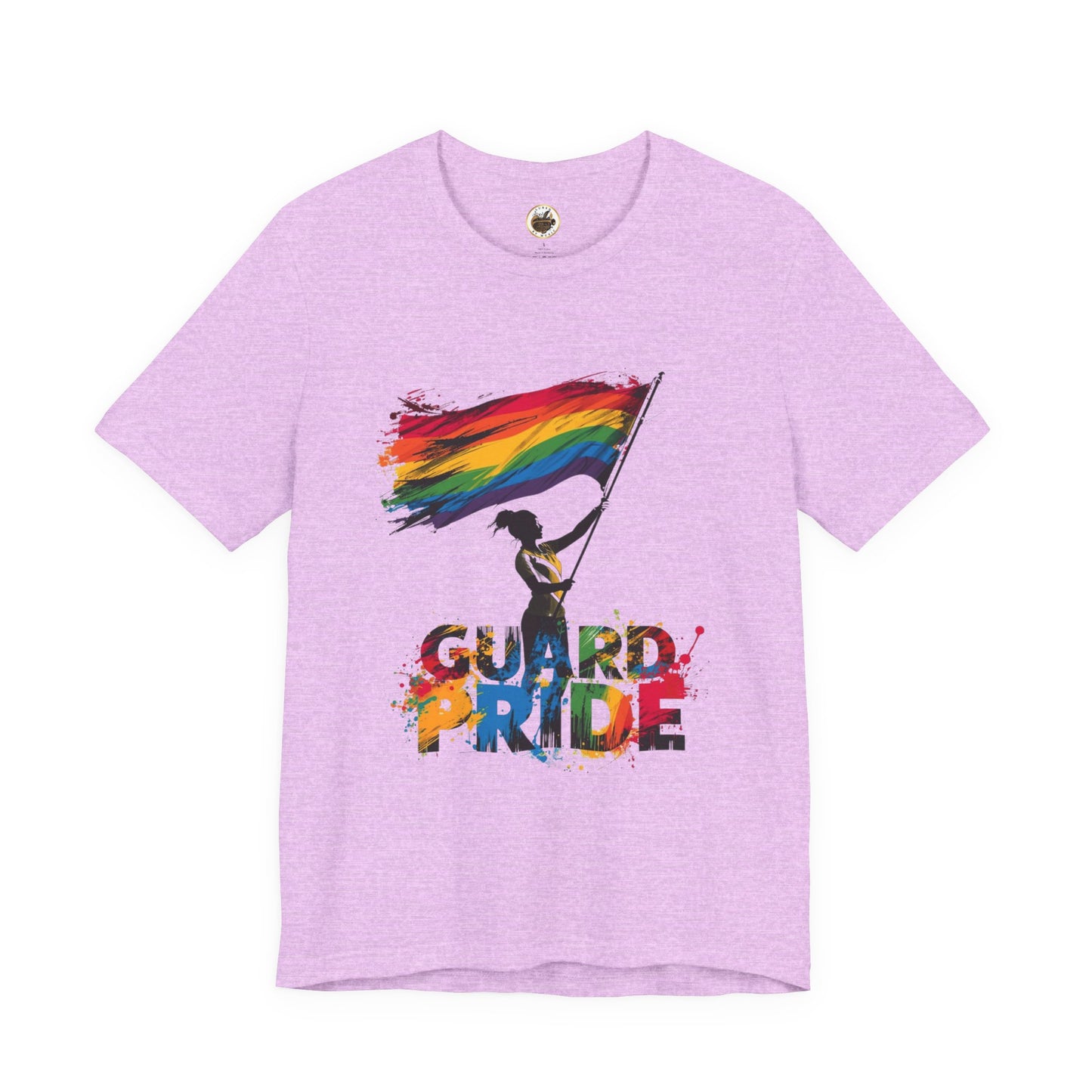Guard Pride Tee - Color Guard Rainbow Flag Shirt