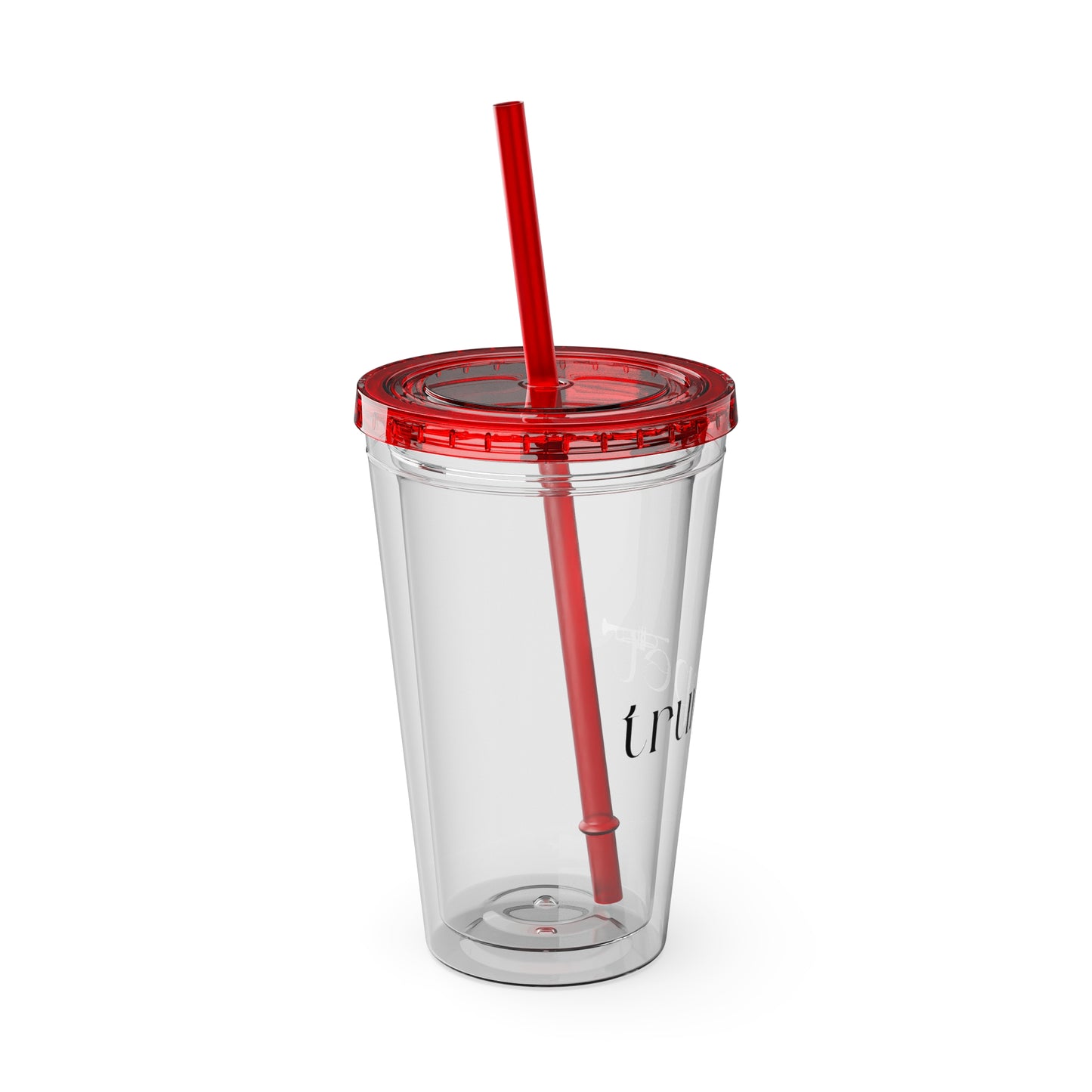 Sun-splash Tumbler with Straw, 16 oz.