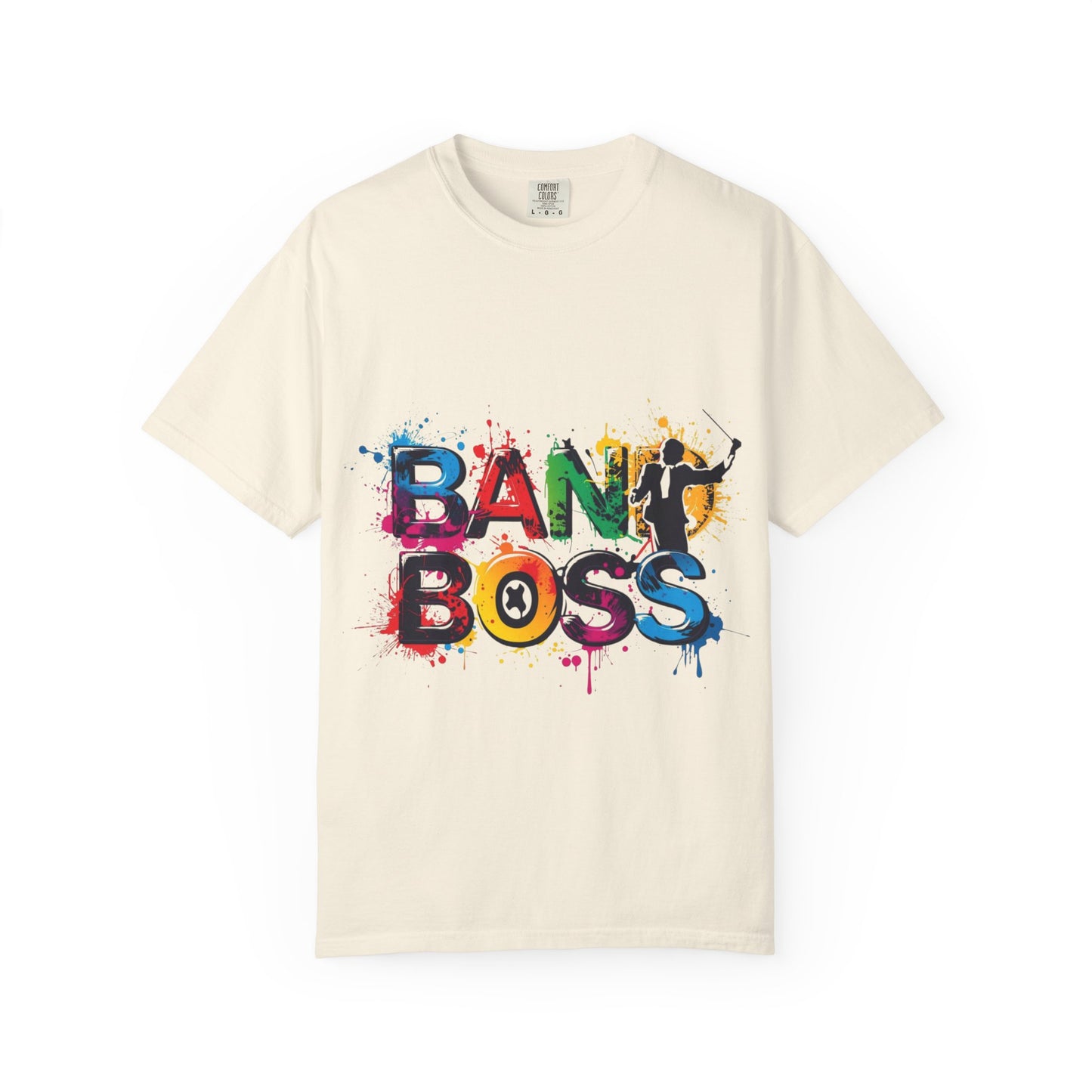 "Band Boss" Unisex  Garment Dyed T-Shirt