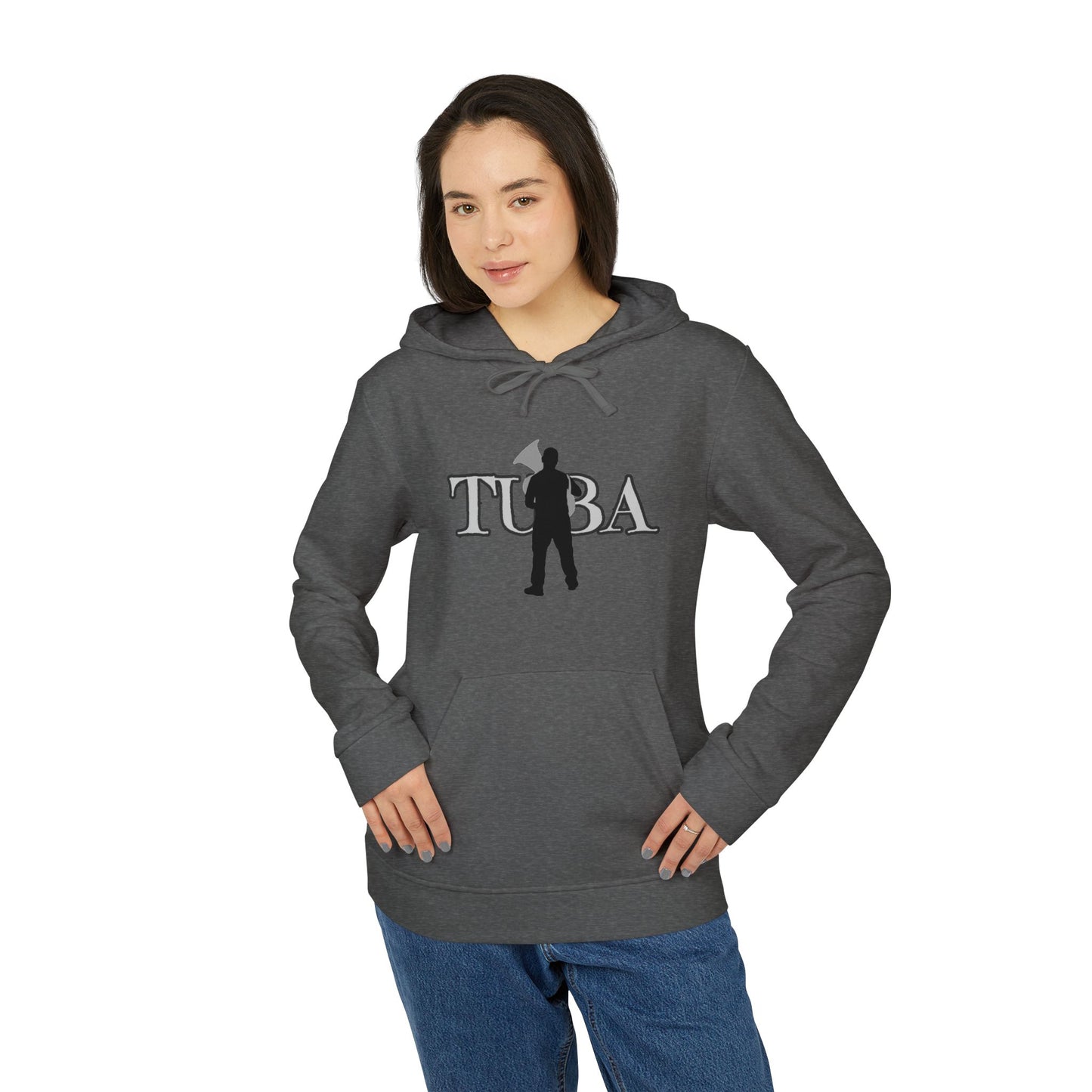 "Tuba" Adidas Unisex Fleece Hoodie