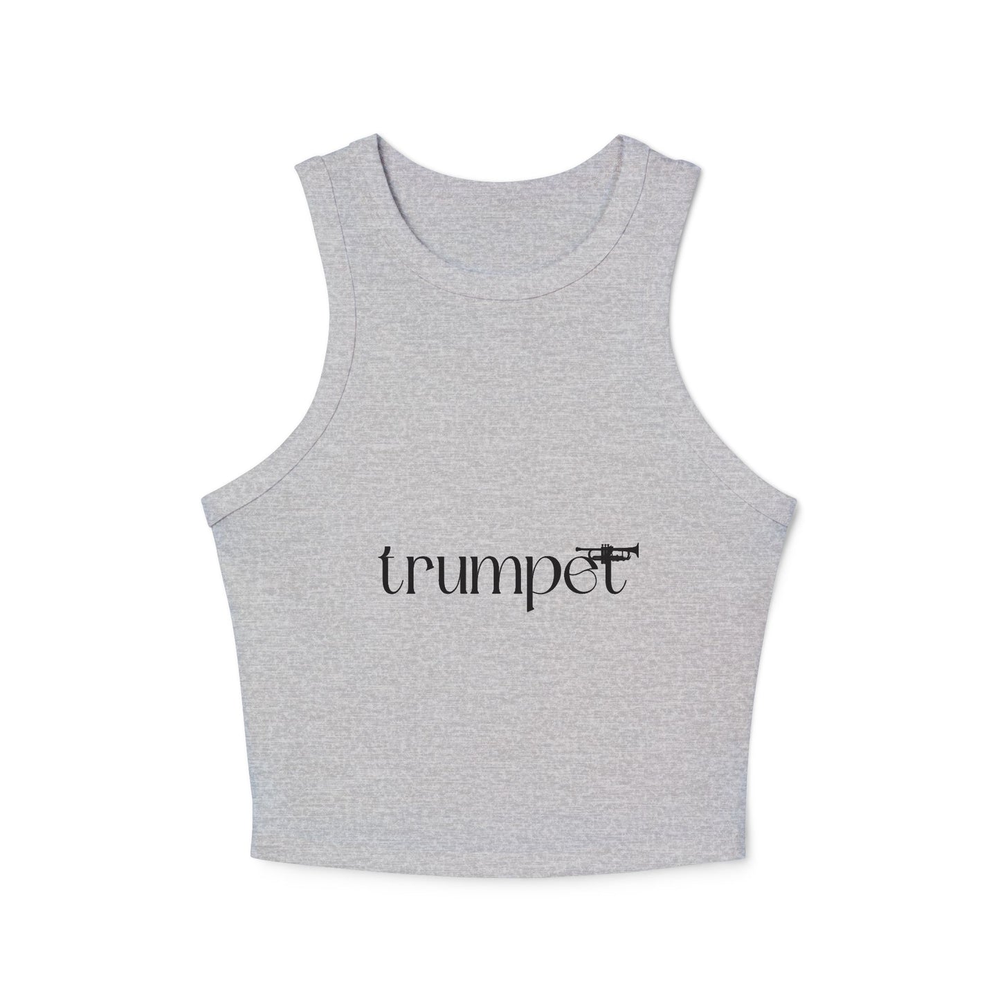 "Trumpet" Women's Micro Rib Racer Tank Top