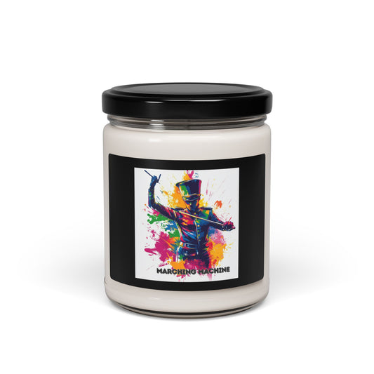 "Marching Machine" Scented Soy Candle, 9oz