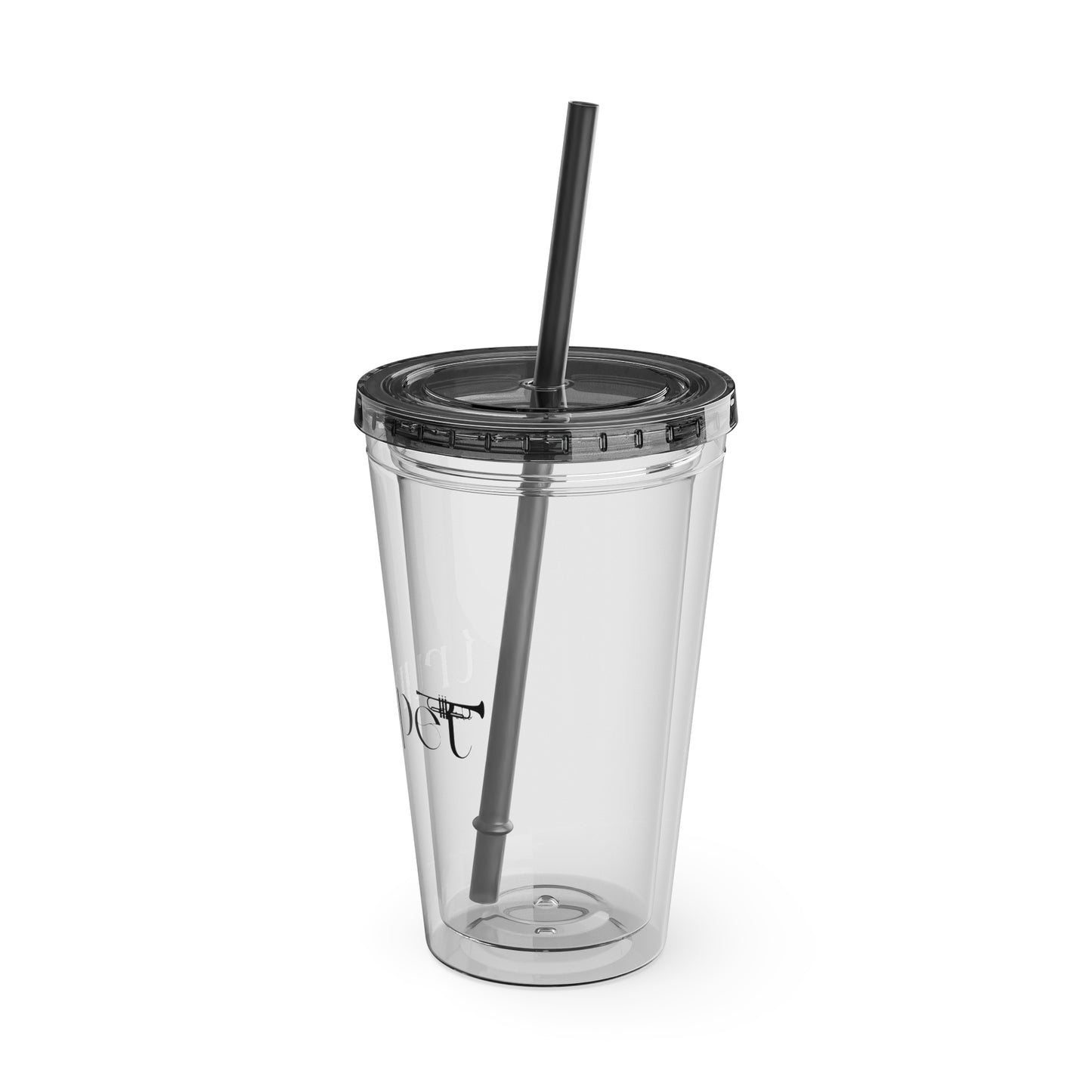 Sun-splash Tumbler with Straw, 16 oz.