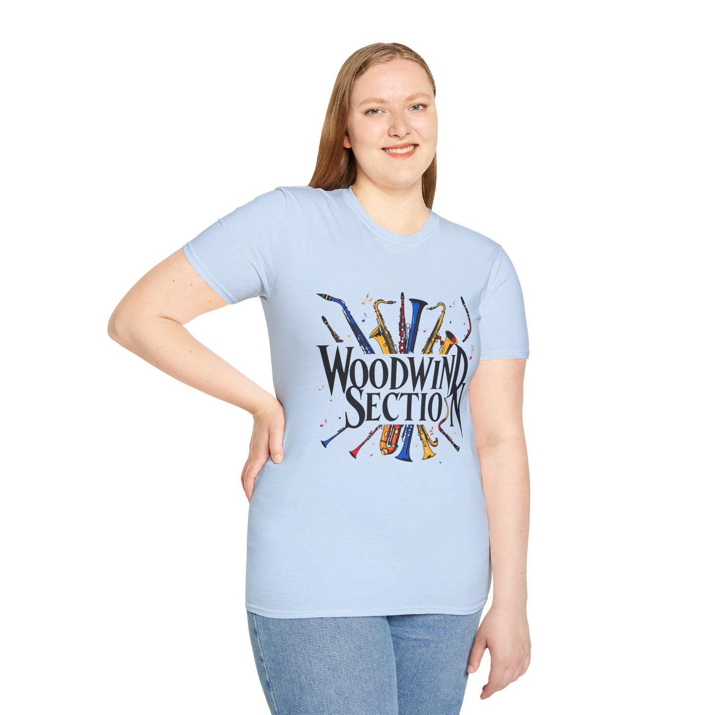 "Woodwind Section" Unisex Basic T-Shirt
