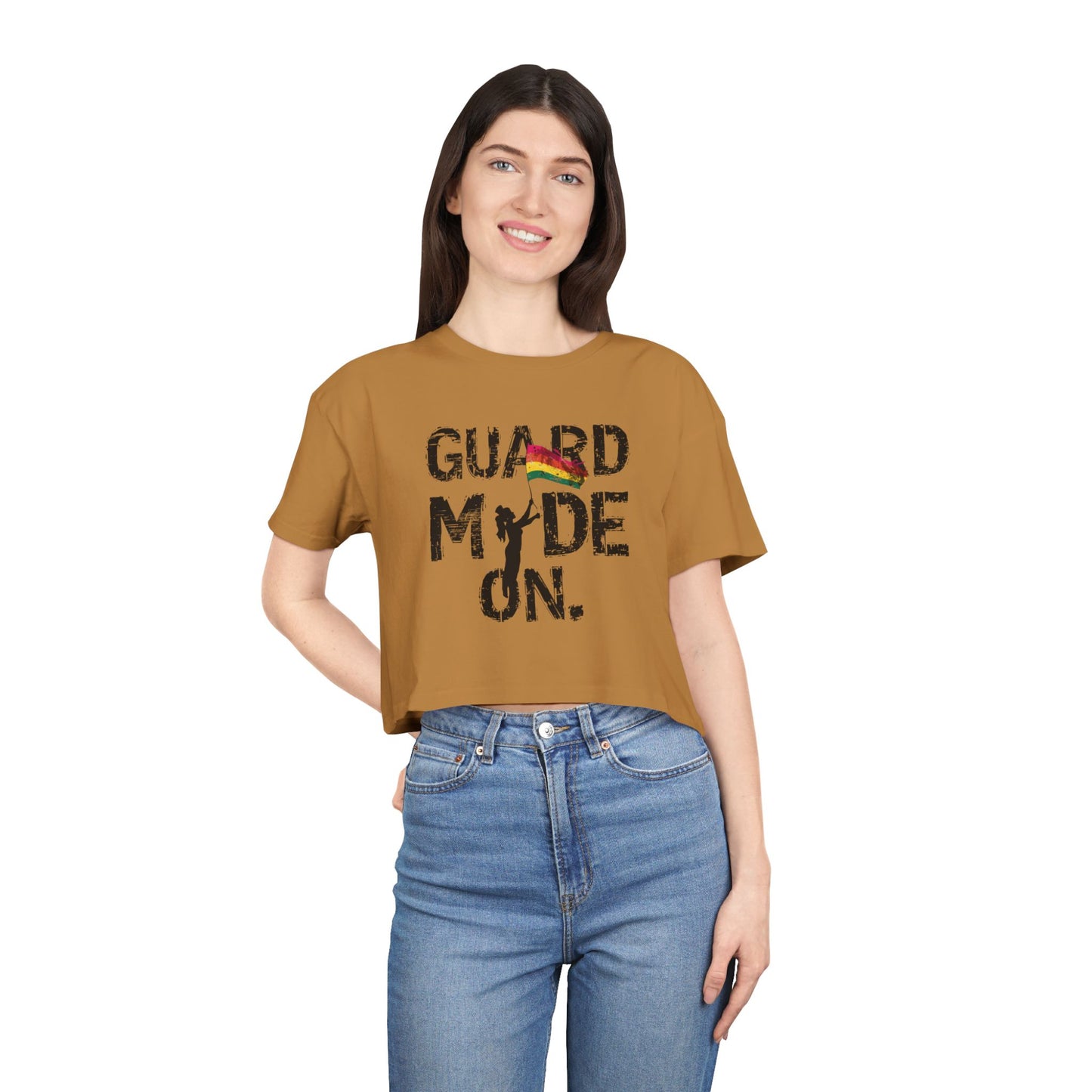 Women's "Guard Mode" Crop Tee