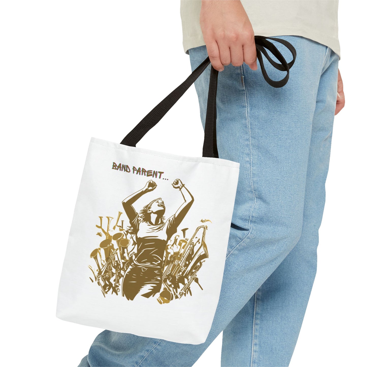"Band Parent" Tote Bag (AOP)