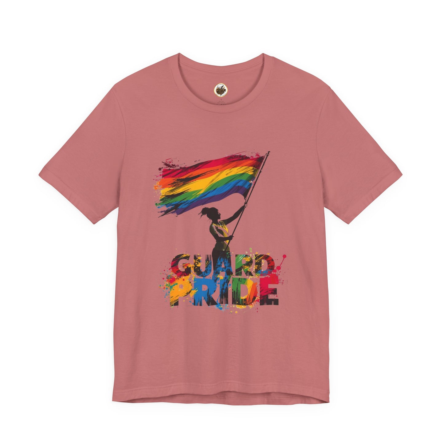 Guard Pride Tee - Color Guard Rainbow Flag Shirt