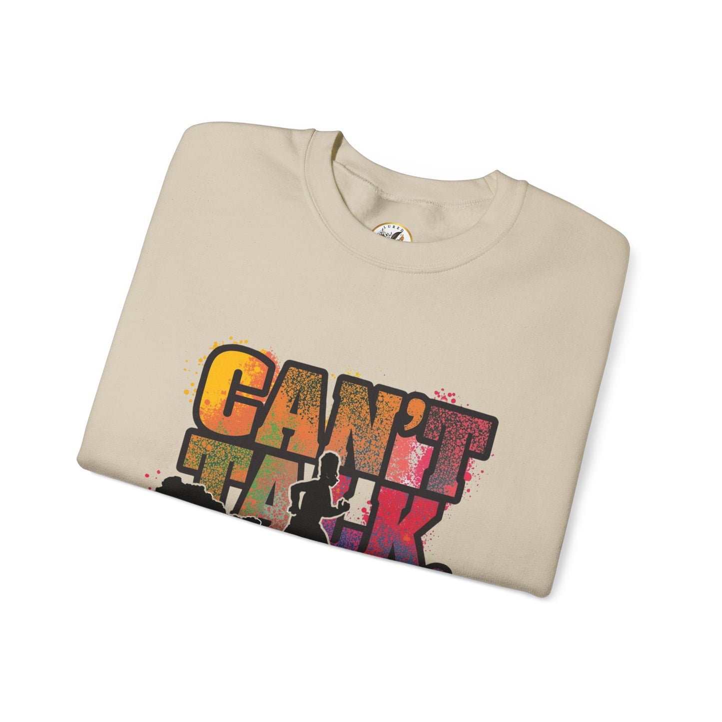 Can't Talk Band Sweatshirt — Retro Music Crewneck