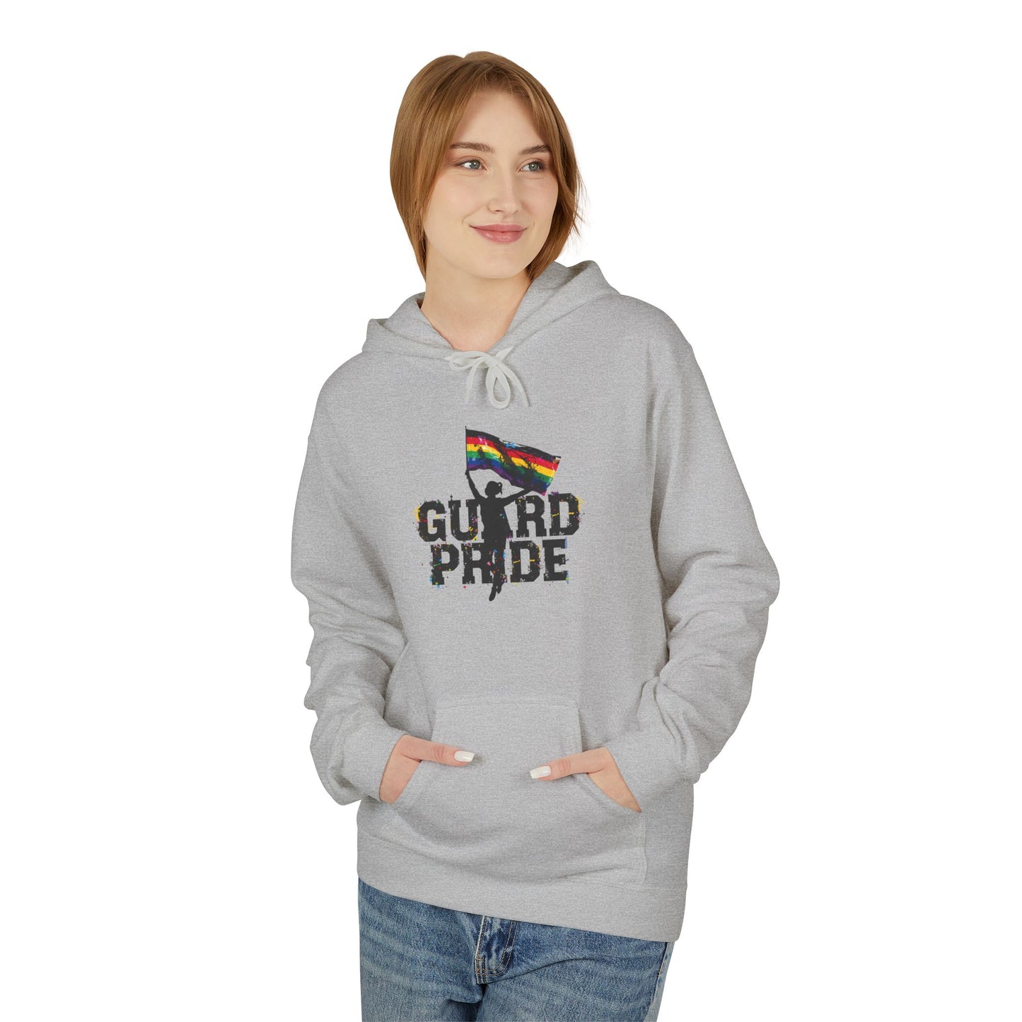 "Guard Pride" Hoodie — Marching Band Flag Graphic