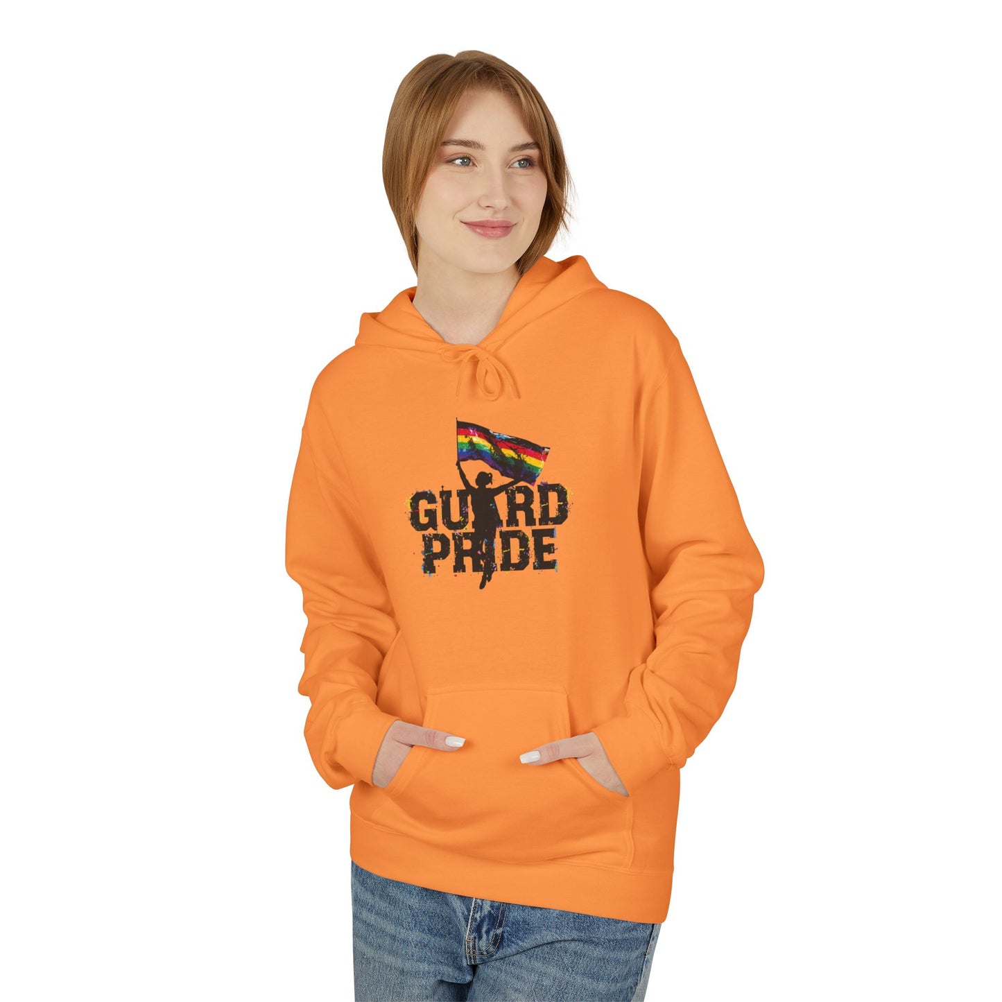 "Guard Pride" Hoodie — Marching Band Flag Graphic