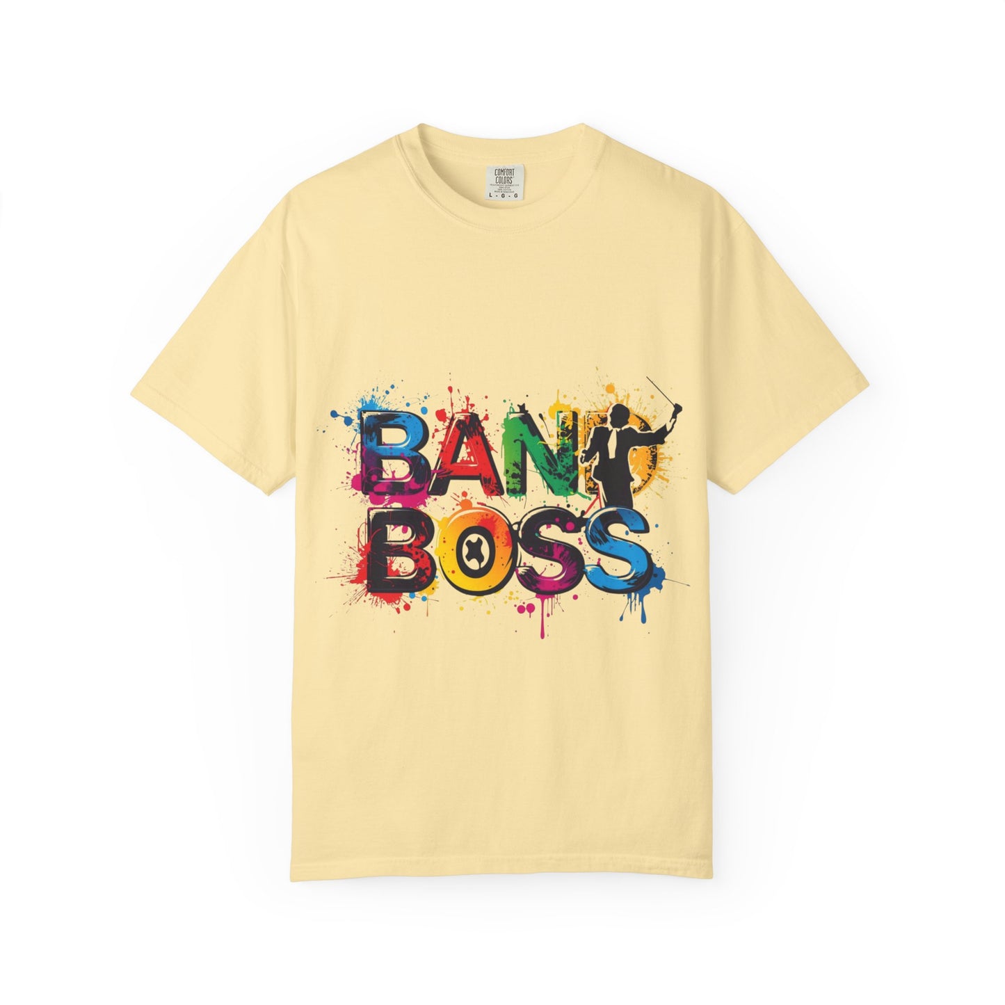 "Band Boss" Unisex  Garment Dyed T-Shirt