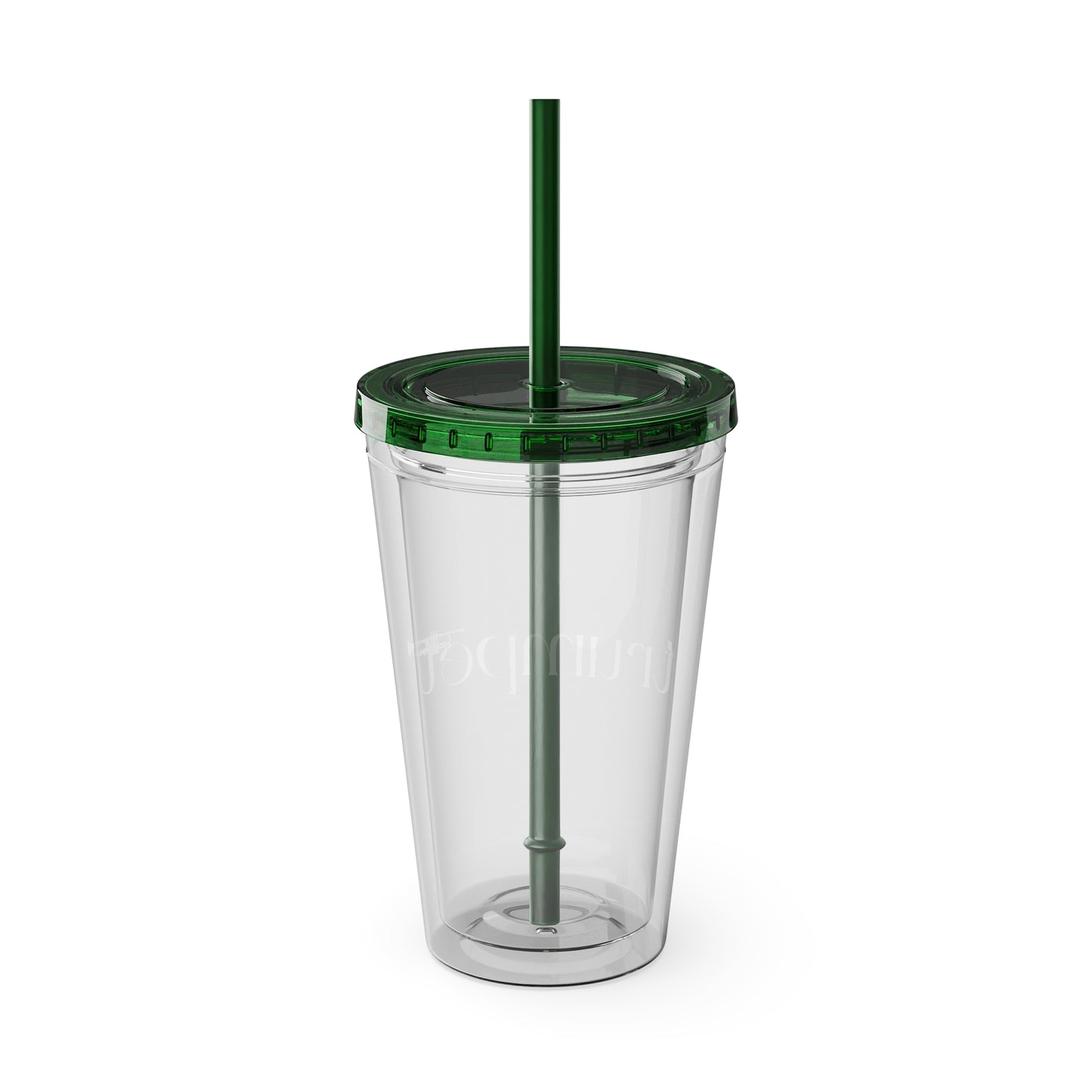 Sun-splash Tumbler with Straw, 16 oz.