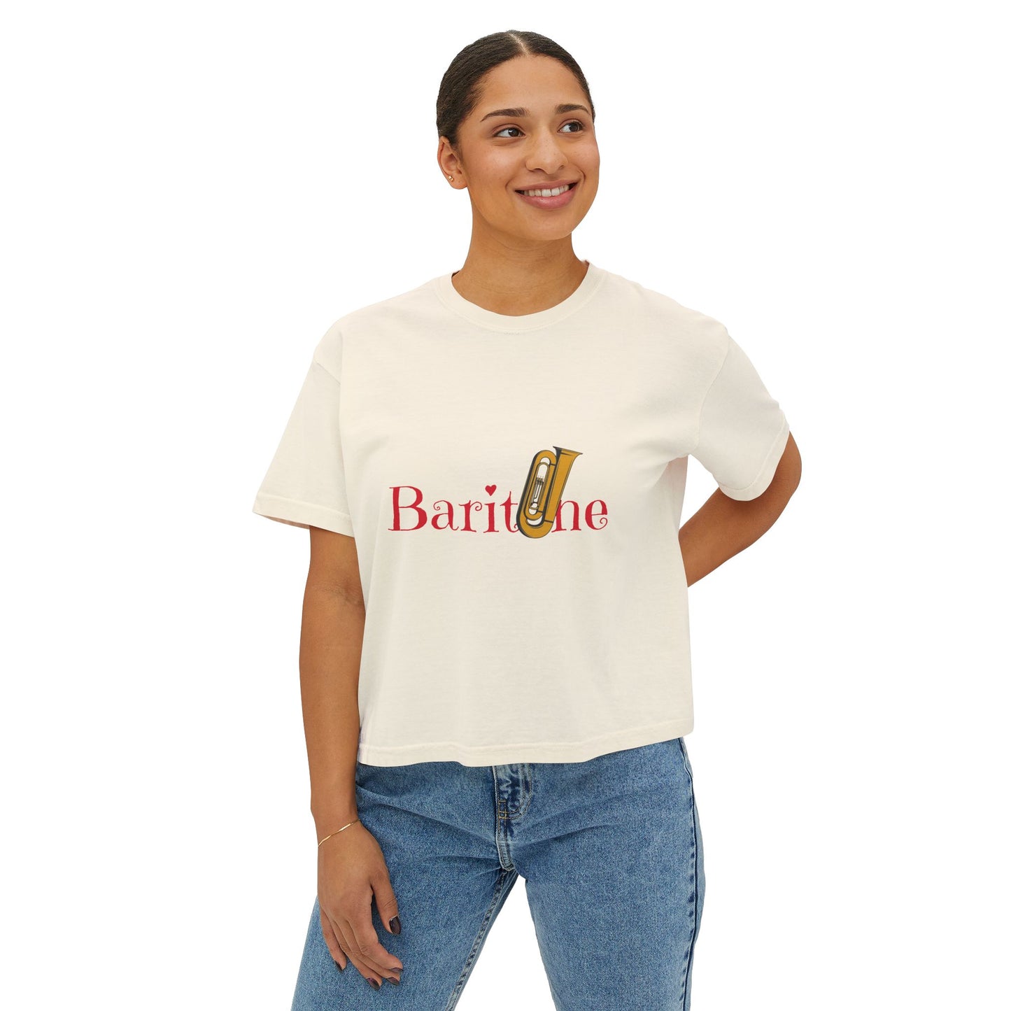 Women's " Baritone" Boxy Tee