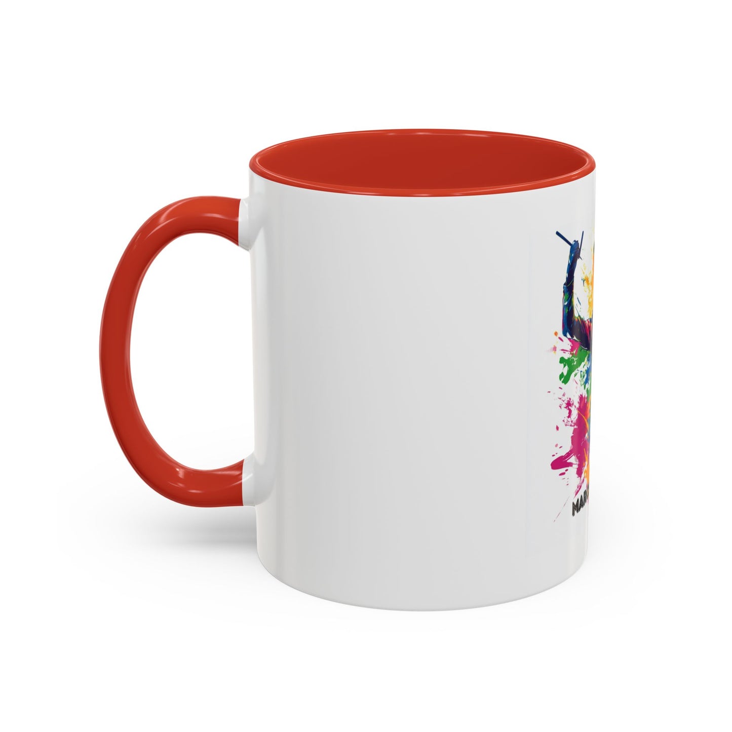 "Marching Machine" Accent Coffee Mug (11, 15oz)