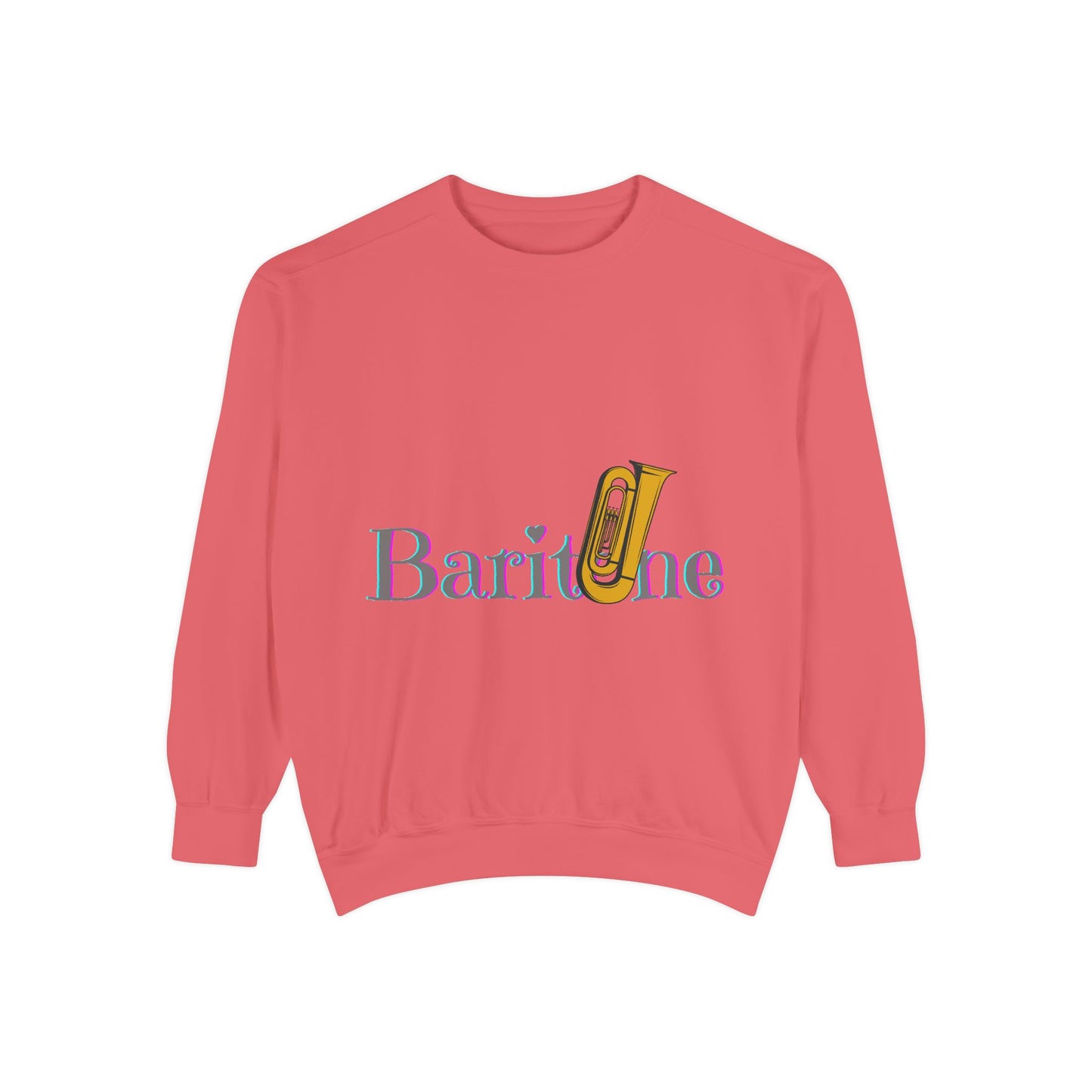 "Baritone" Unisex Garment-Dyed Sweatshirt