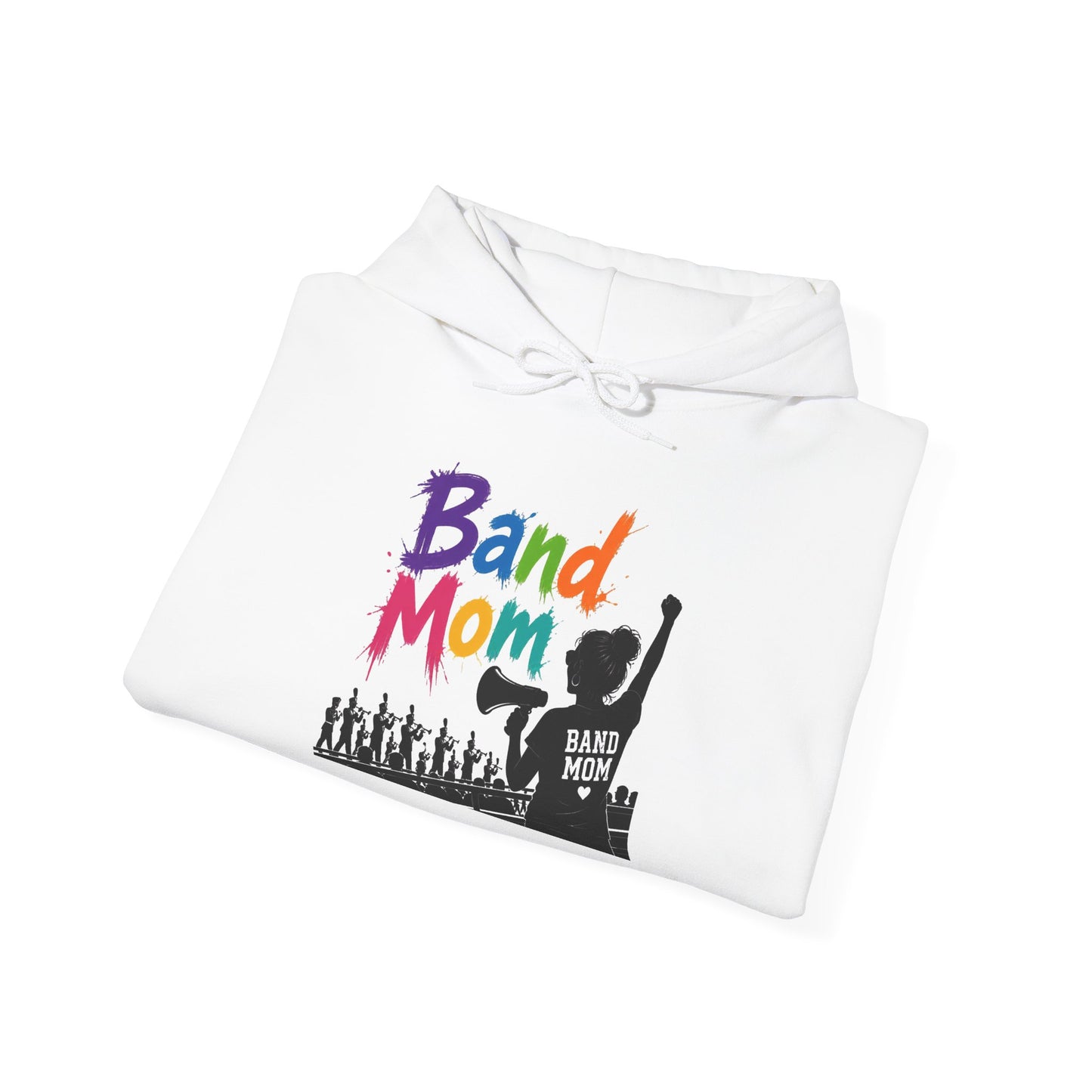 Colorful Band Mom Hoodie