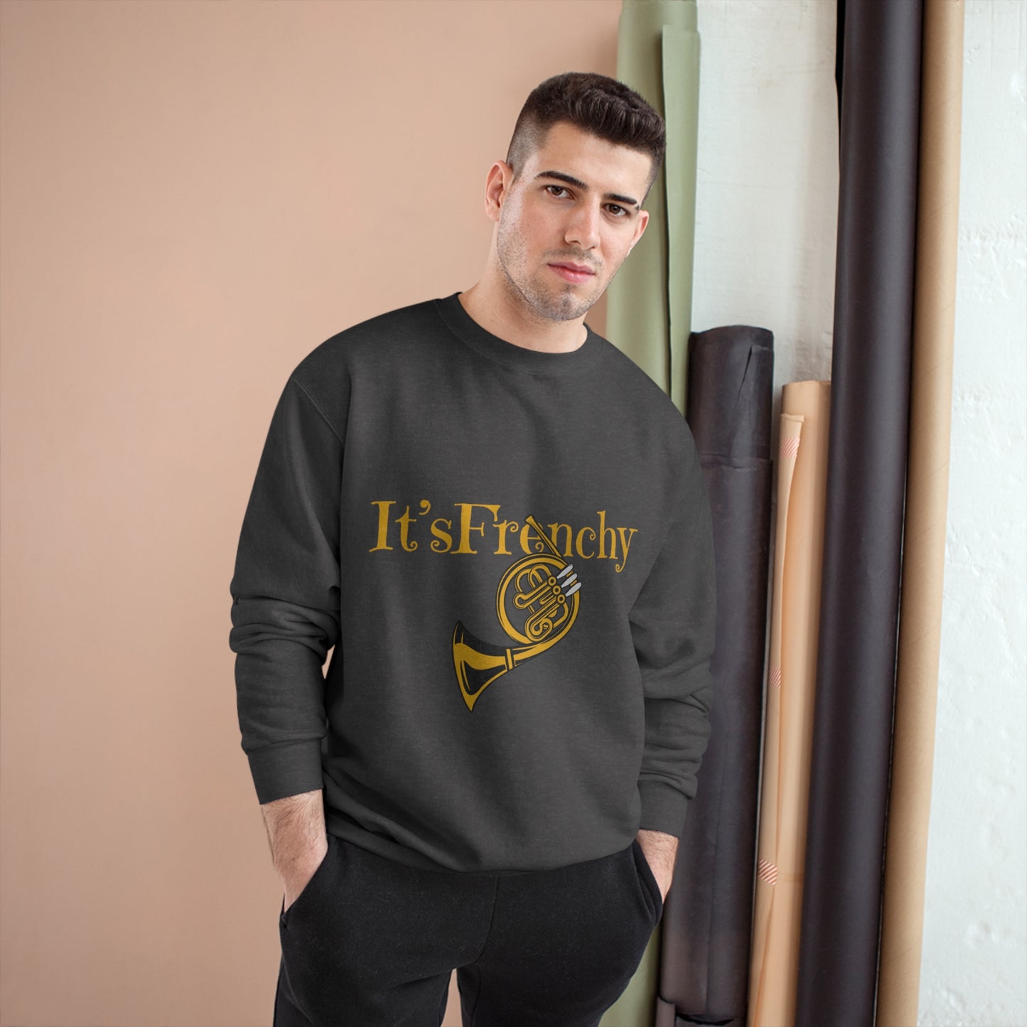 "French Horn" Champion Sweatshirt